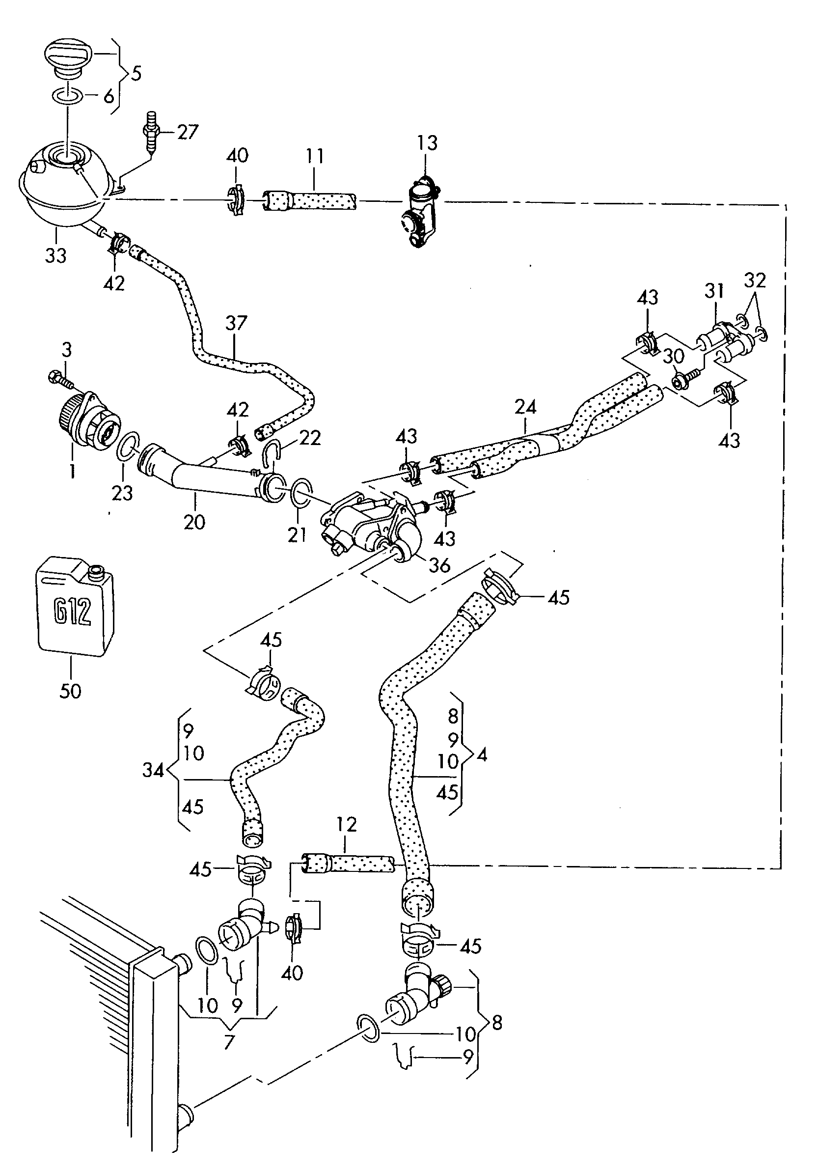 VAG 03C 121 008C - Ūdenssūknis adetalas.lv