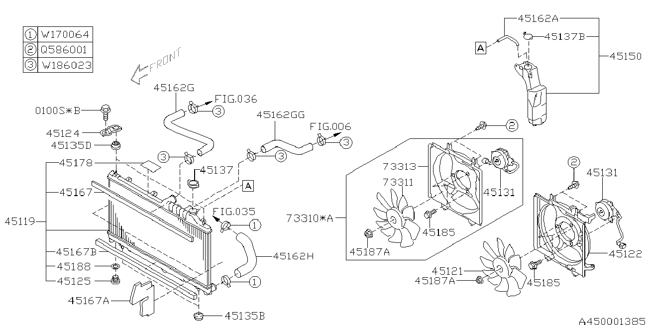 Subaru 45137-AE003 - Vāciņš, Radiators adetalas.lv