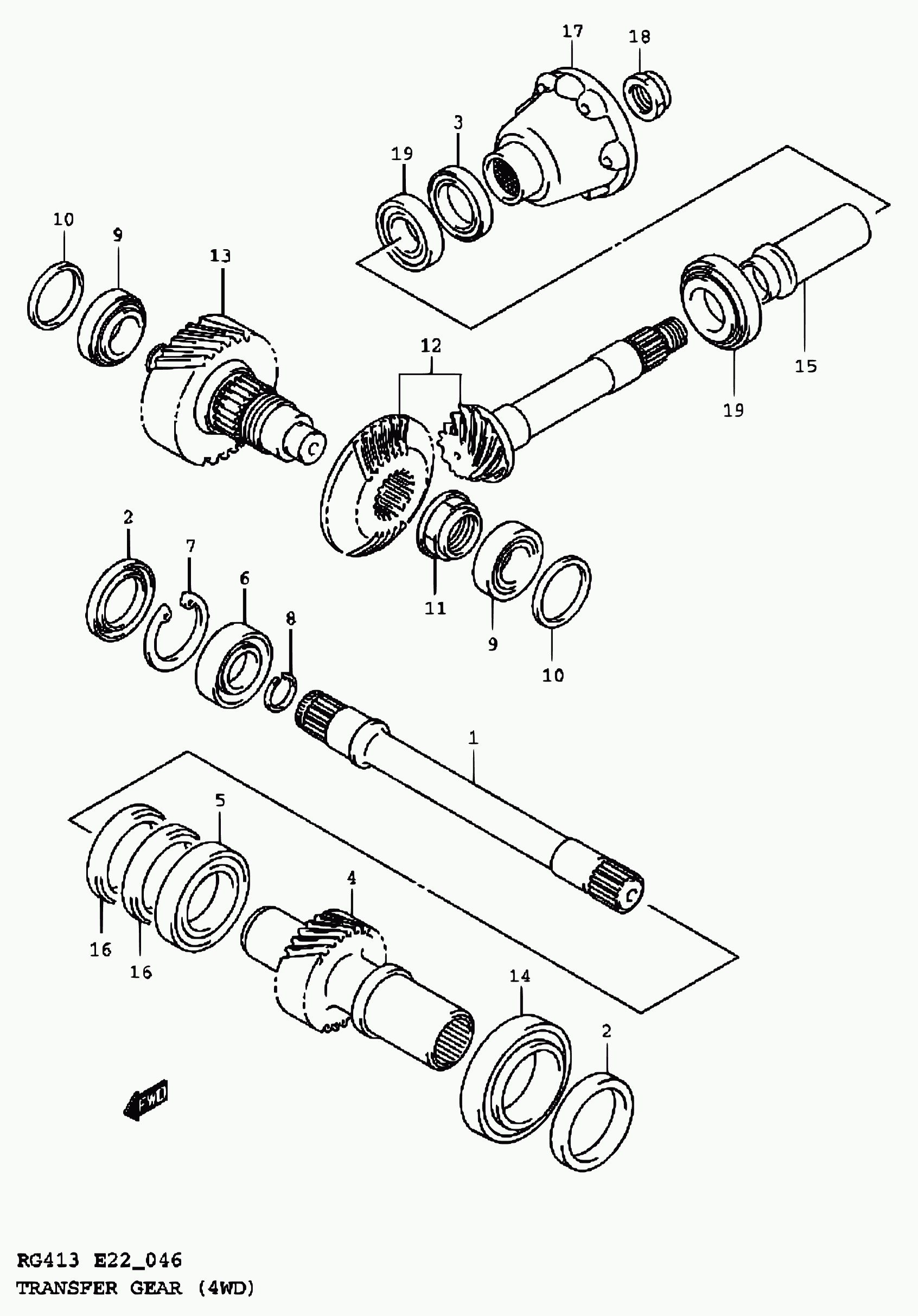 Suzuki 27431-73H30 - Vārpstas blīvgredzens, Diferenciālis adetalas.lv