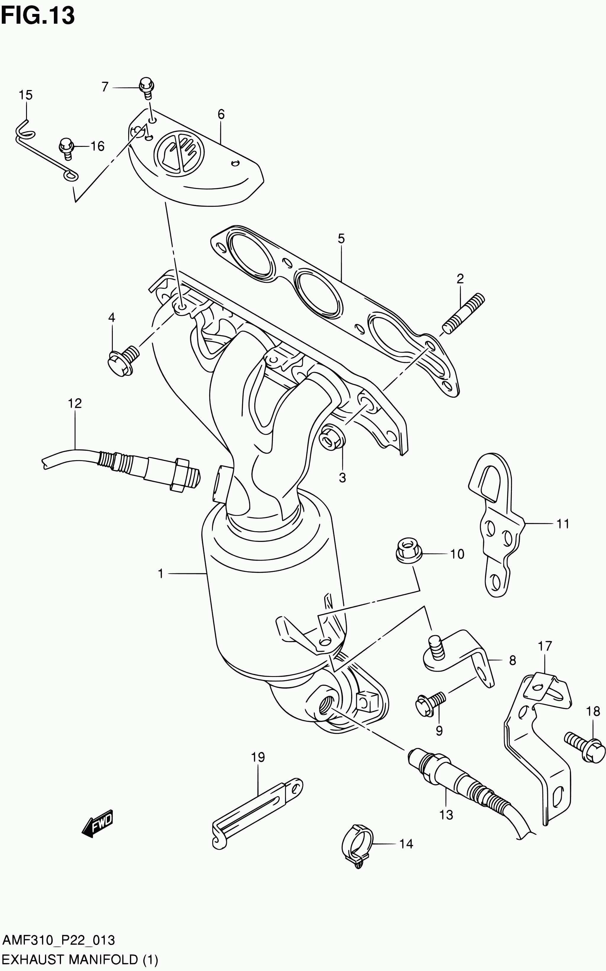 Suzuki 18213M68KA0 - Lambda zonde adetalas.lv