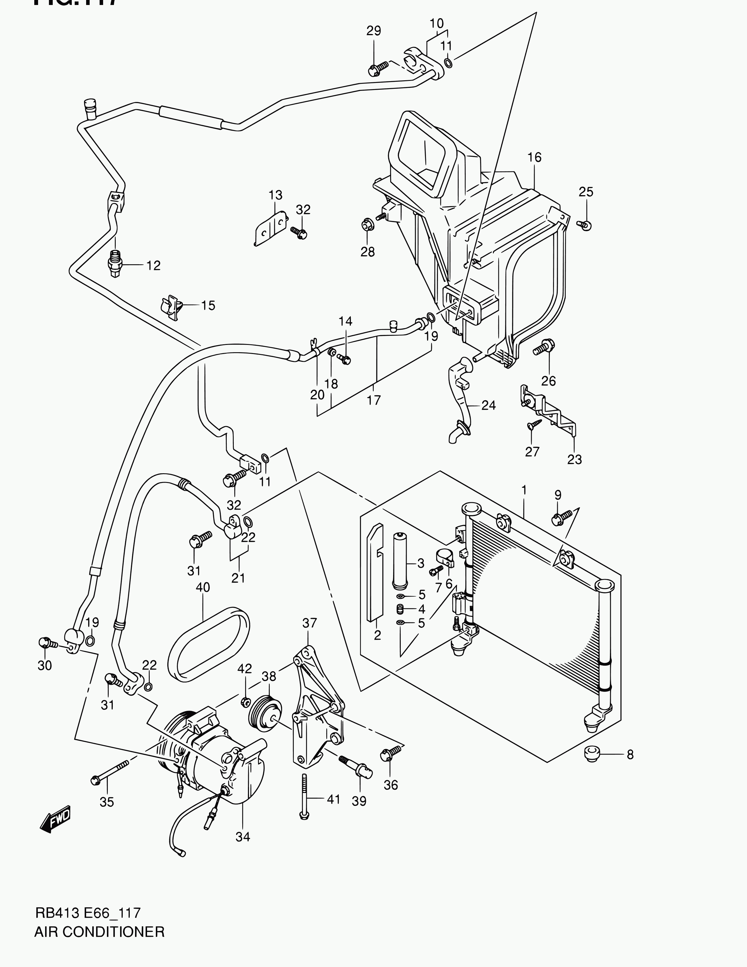 Subaru 49181-60A00 - Ķīļrievu siksna adetalas.lv