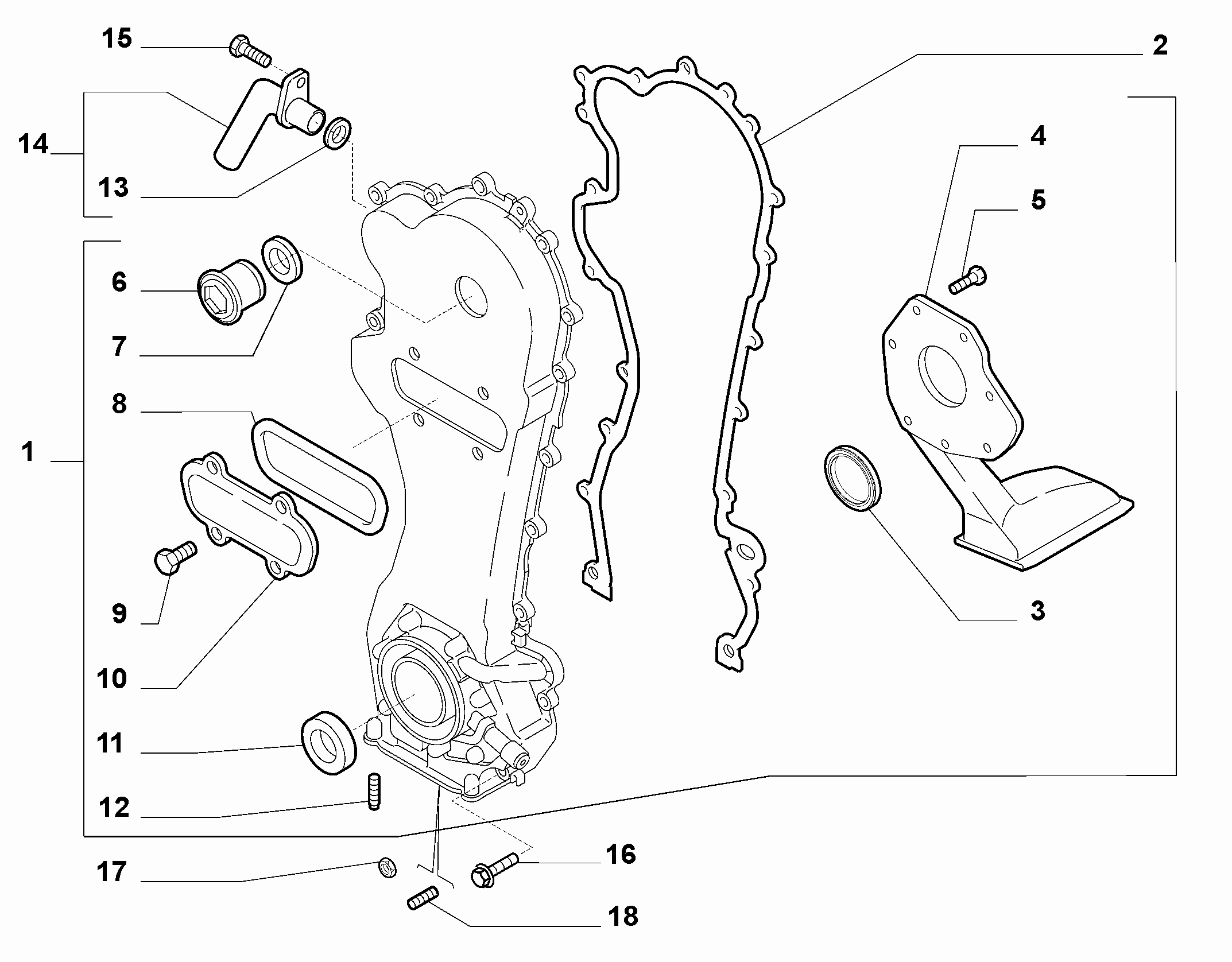 Chrysler 55 186 663 - Blīve, Stūres mehānisma karteris adetalas.lv