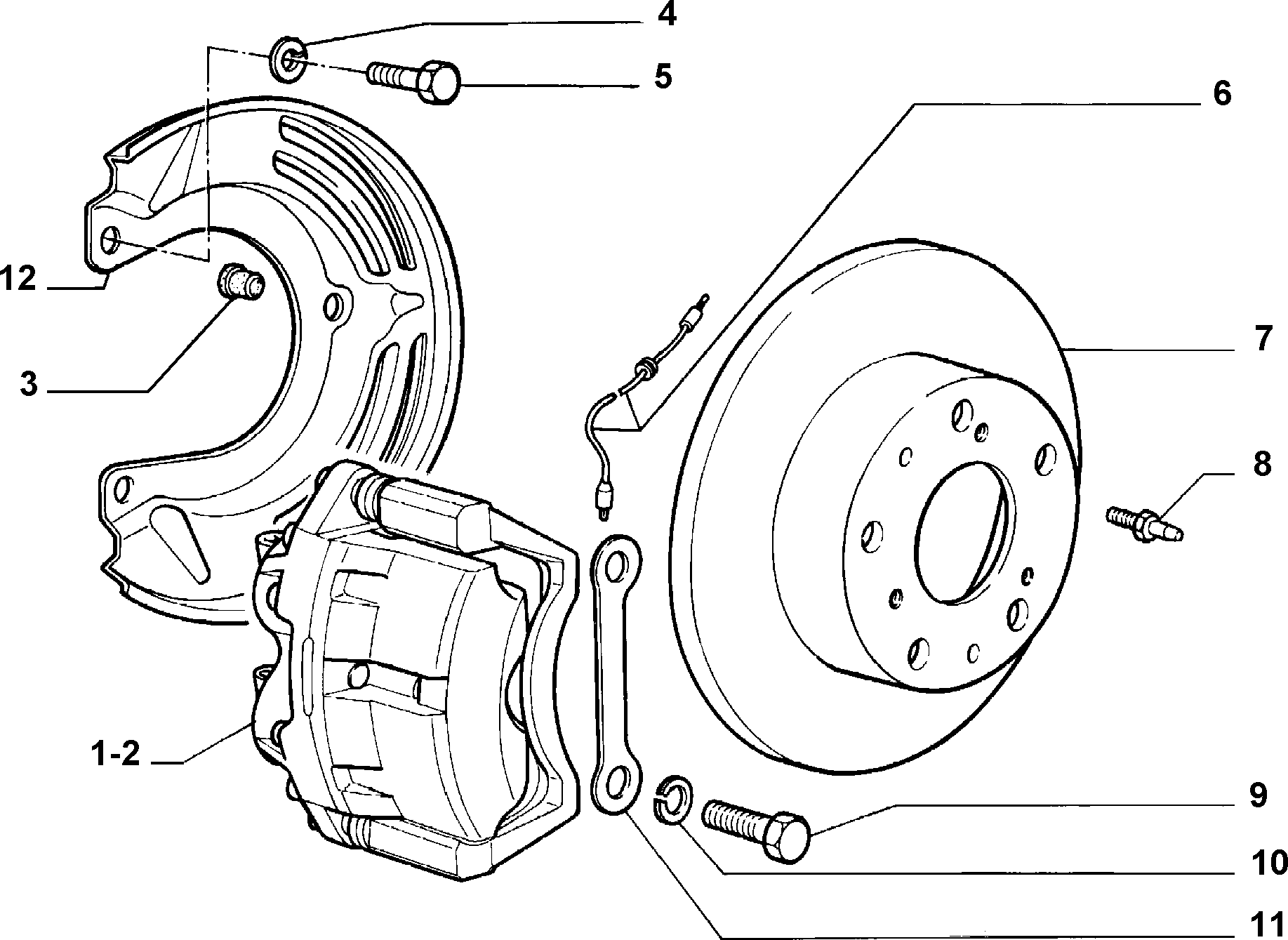 Alfarome/Fiat/Lanci 71740116 - Bremžu diski adetalas.lv