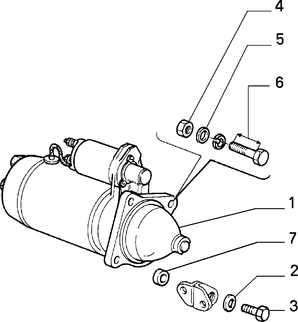 Lancia 4448694 - Starteris adetalas.lv