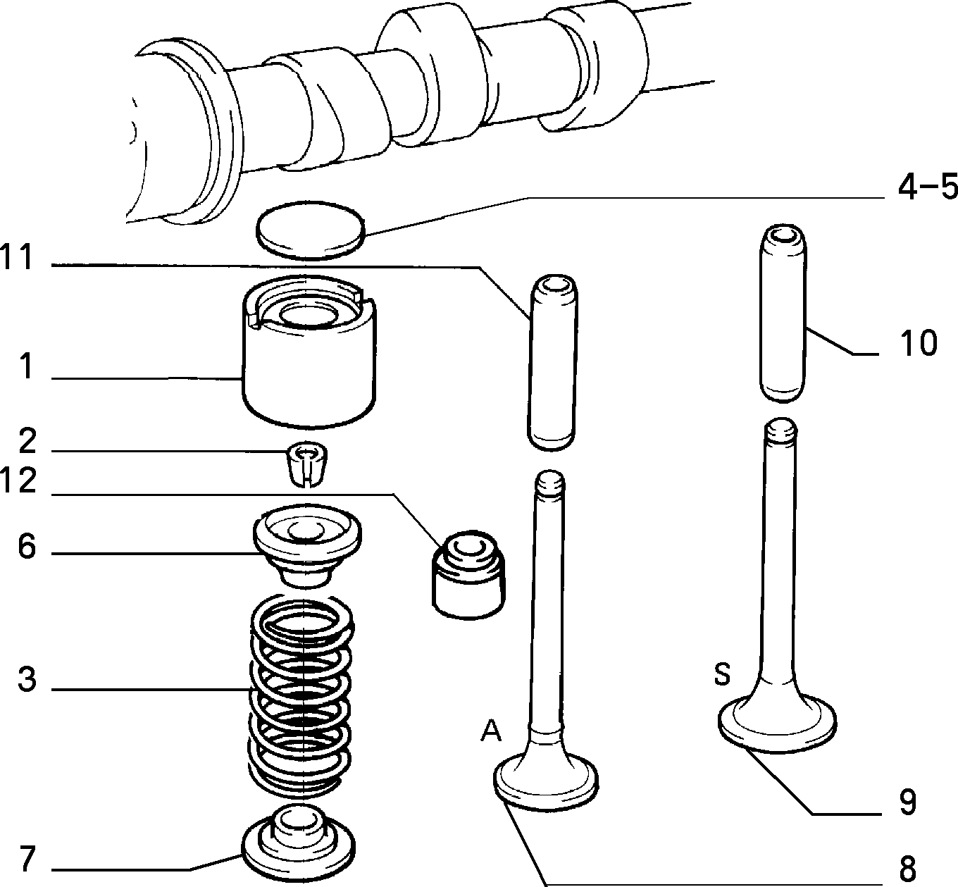 FIAT 40101573 - Blīvgredzens, Vārsta kāts adetalas.lv