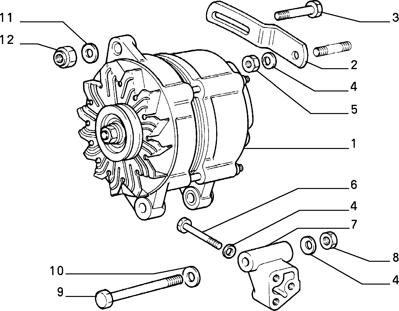 Alfa Romeo 4769911 - Ģenerators adetalas.lv