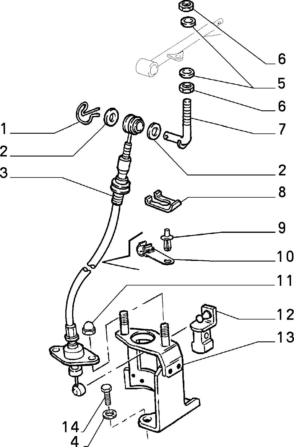 FIAT 4058800 - Remkomplekts, Pārslēdzējsvira adetalas.lv