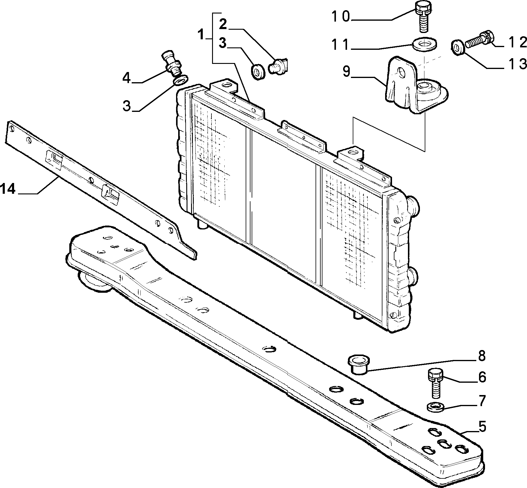 CITROËN 1311003080 - Radiators, Motora dzesēšanas sistēma adetalas.lv