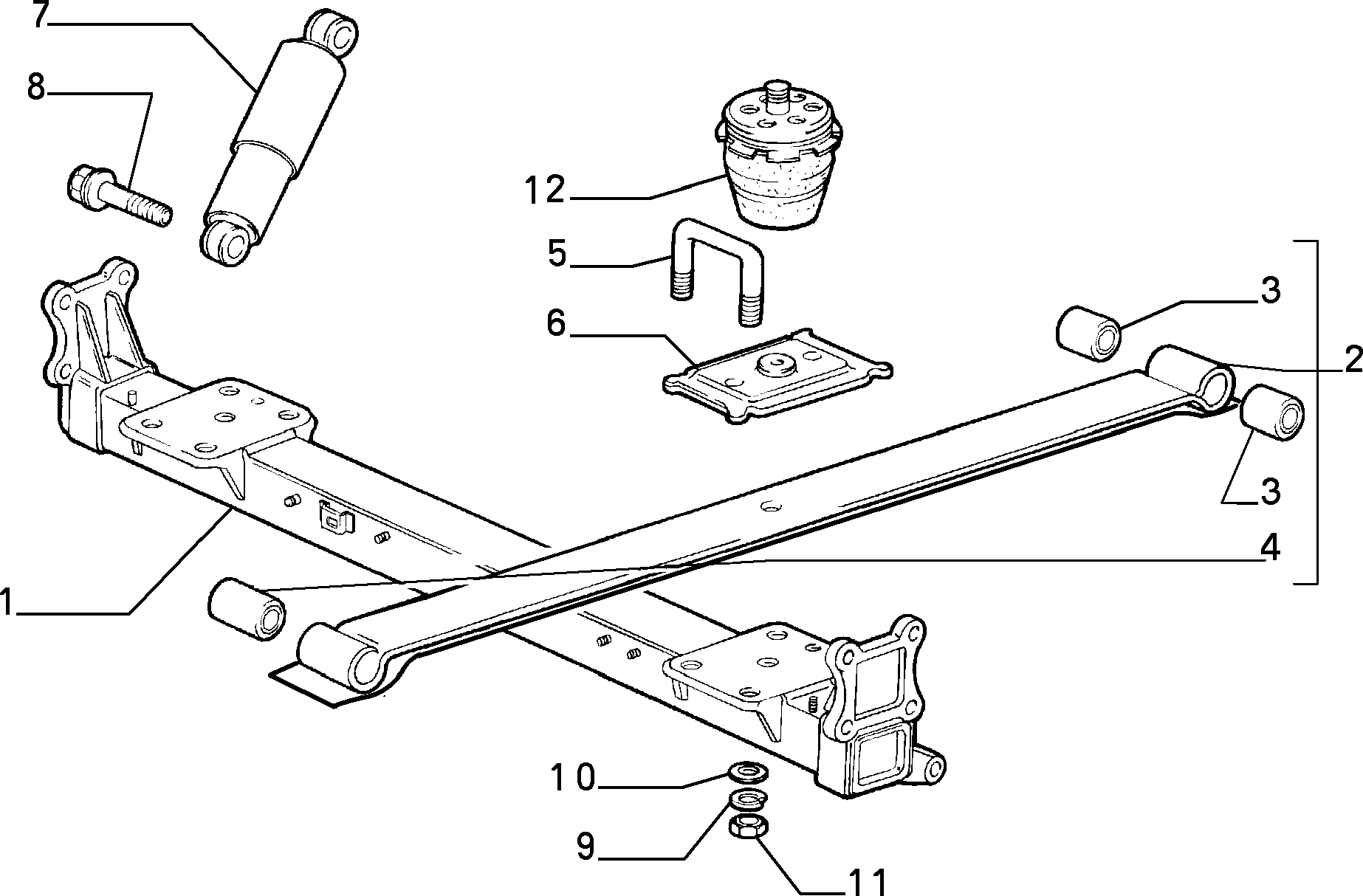 FIAT 1318258080 - Amortizators adetalas.lv