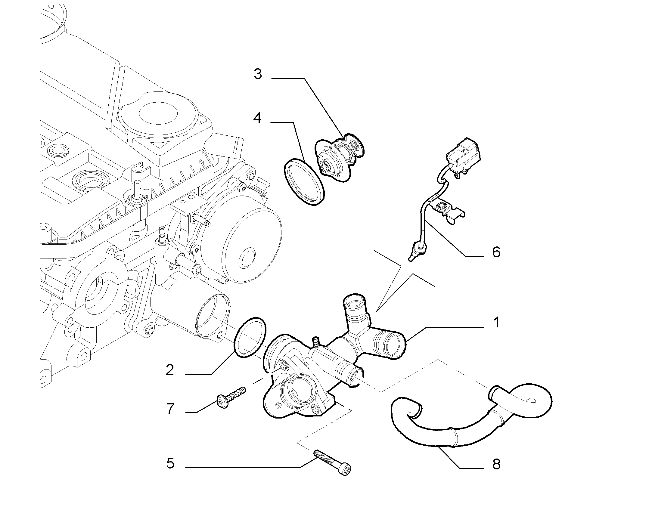 FORD 9661331580 - Termostats, Dzesēšanas šķidrums adetalas.lv