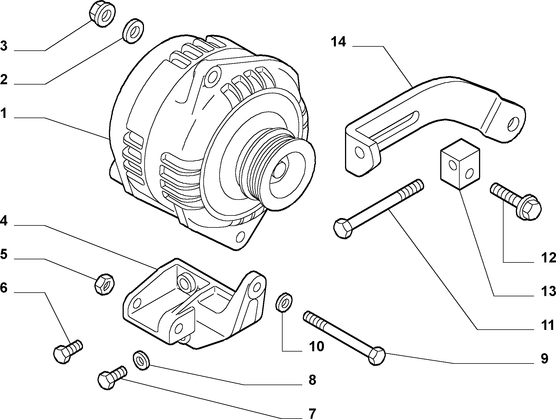 Lancia 17094914 - PLANE WASHER adetalas.lv