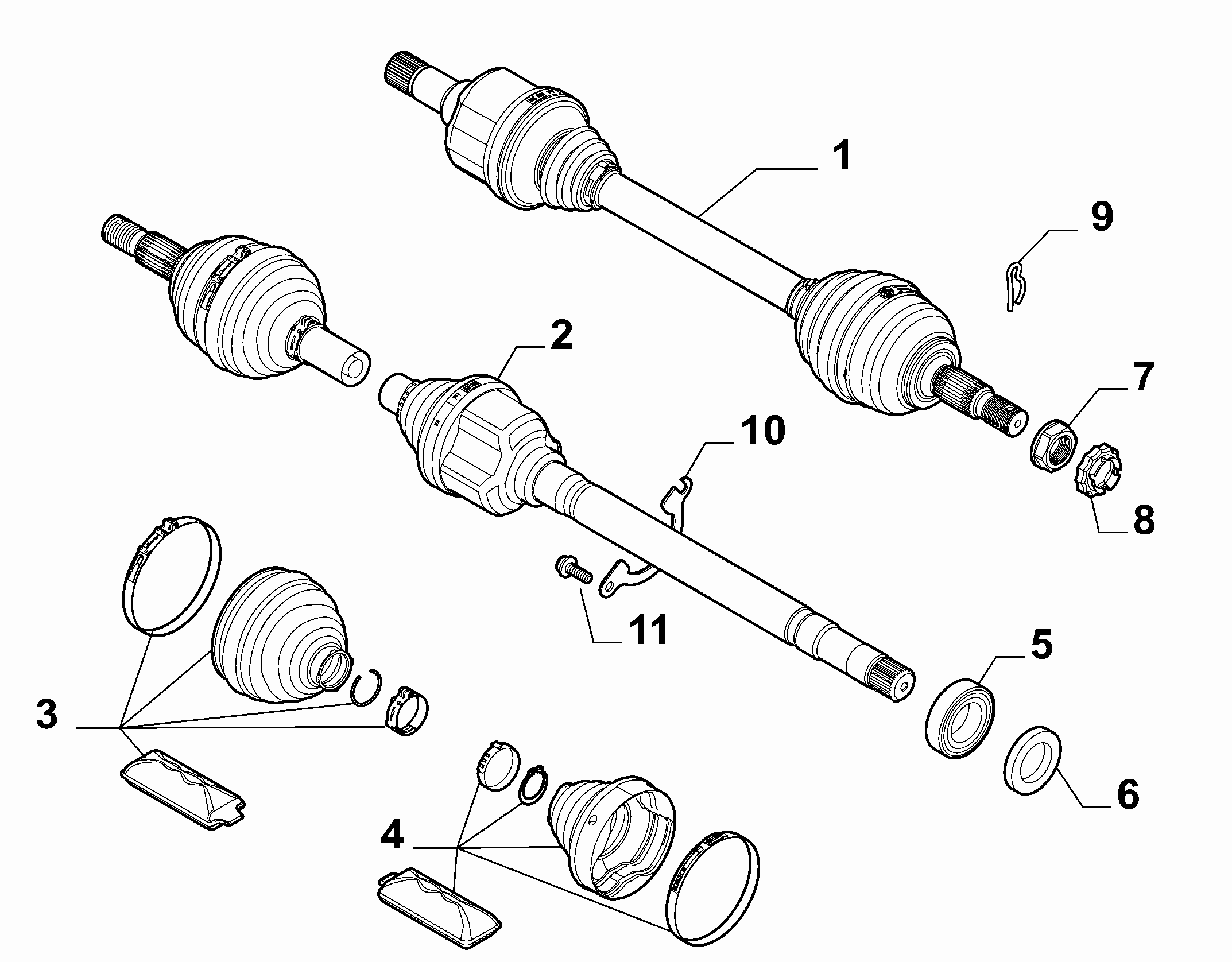 CITROËN/PEUGEOT 9467577880 - Putekļusargs, Piedziņas vārpsta adetalas.lv