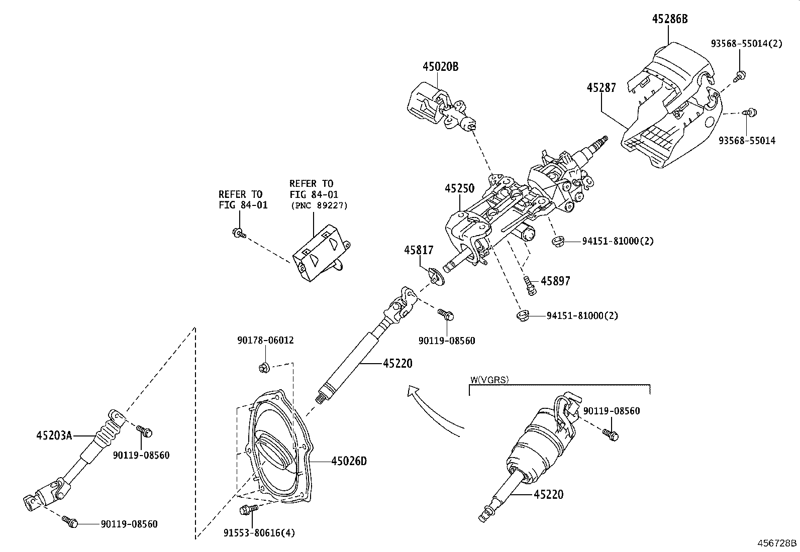 TOYOTA 4581060121 - Hidrosūknis, Stūres iekārta adetalas.lv