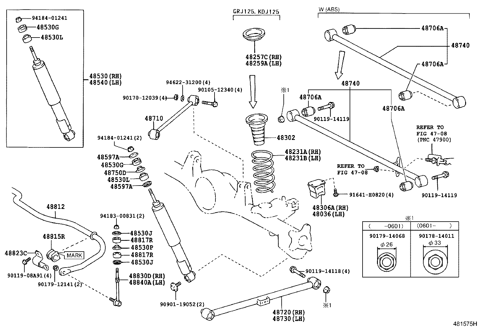 TOYOTA 48720-35061 - Neatkarīgās balstiekārtas svira, Riteņa piekare adetalas.lv