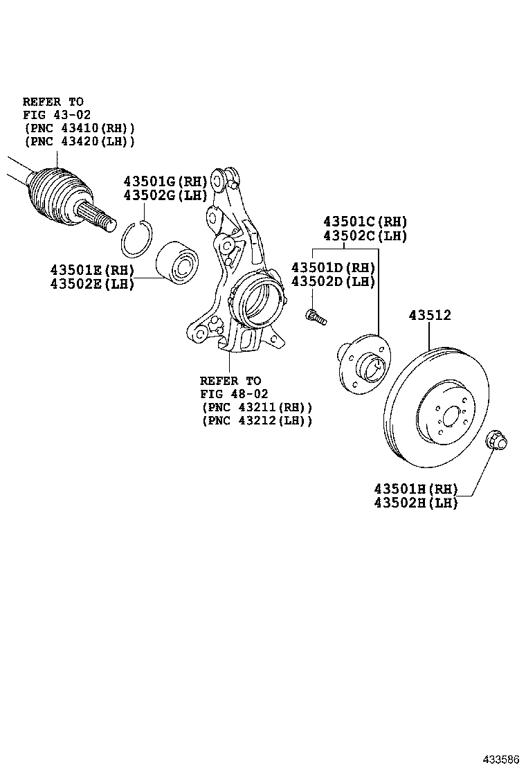 TOYOTA 90369-38023 - Riteņa rumbas gultņa komplekts adetalas.lv