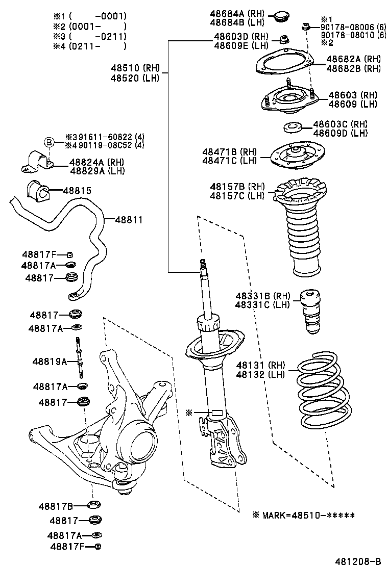 TOYOTA 90948-02179 - Stiepnis / Atsaite, Stabilizators adetalas.lv