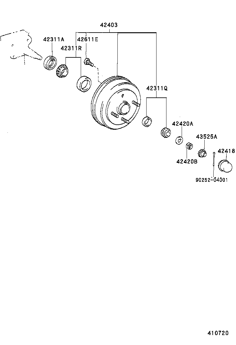 FORD USA 9036617010 - Riteņa rumbas gultņa komplekts adetalas.lv