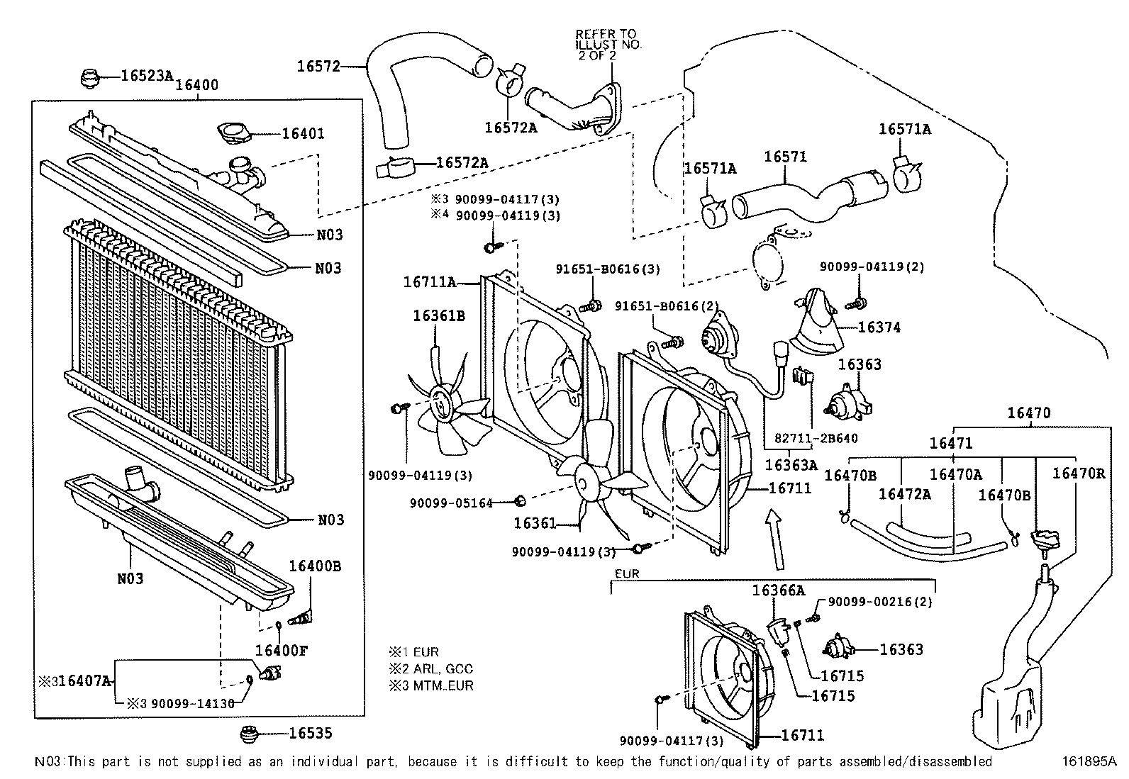 TOYOTA 164017A470 - Vāciņš, Eļļas ieliešanas kakliņš adetalas.lv