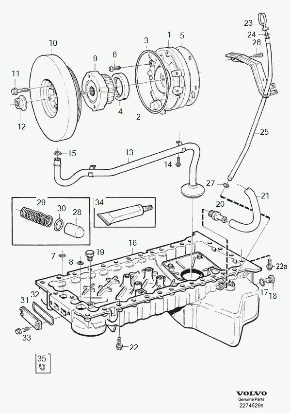 Volvo 8642559 - Blīve, Ieplūdes kolektors adetalas.lv