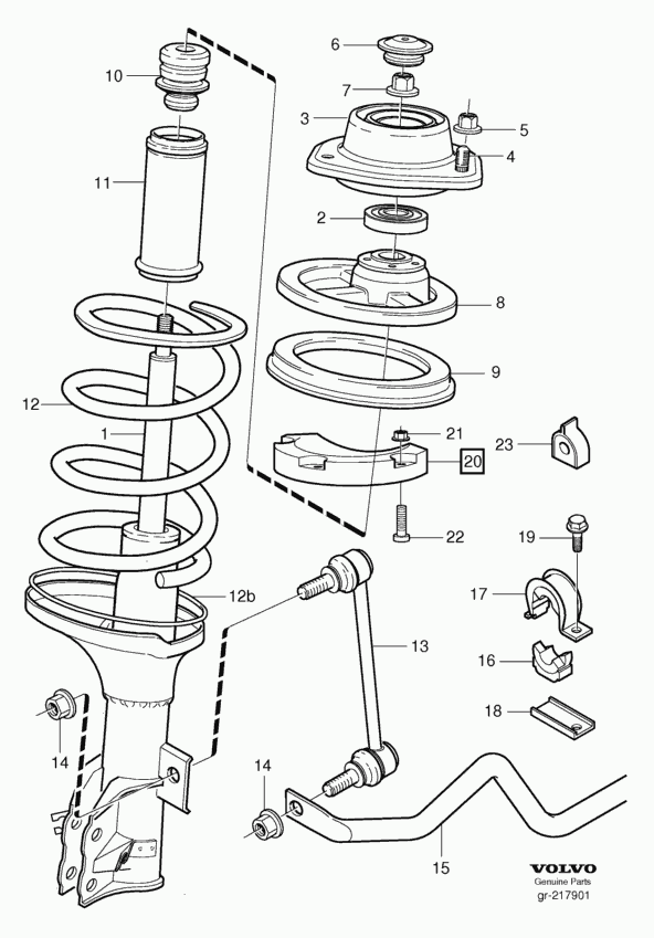 MAZDA 30884358 - Stiepnis / Atsaite, Stabilizators adetalas.lv