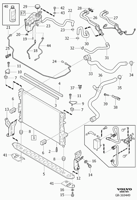 Volvo 31368361 - Radiators, Motora dzesēšanas sistēma adetalas.lv