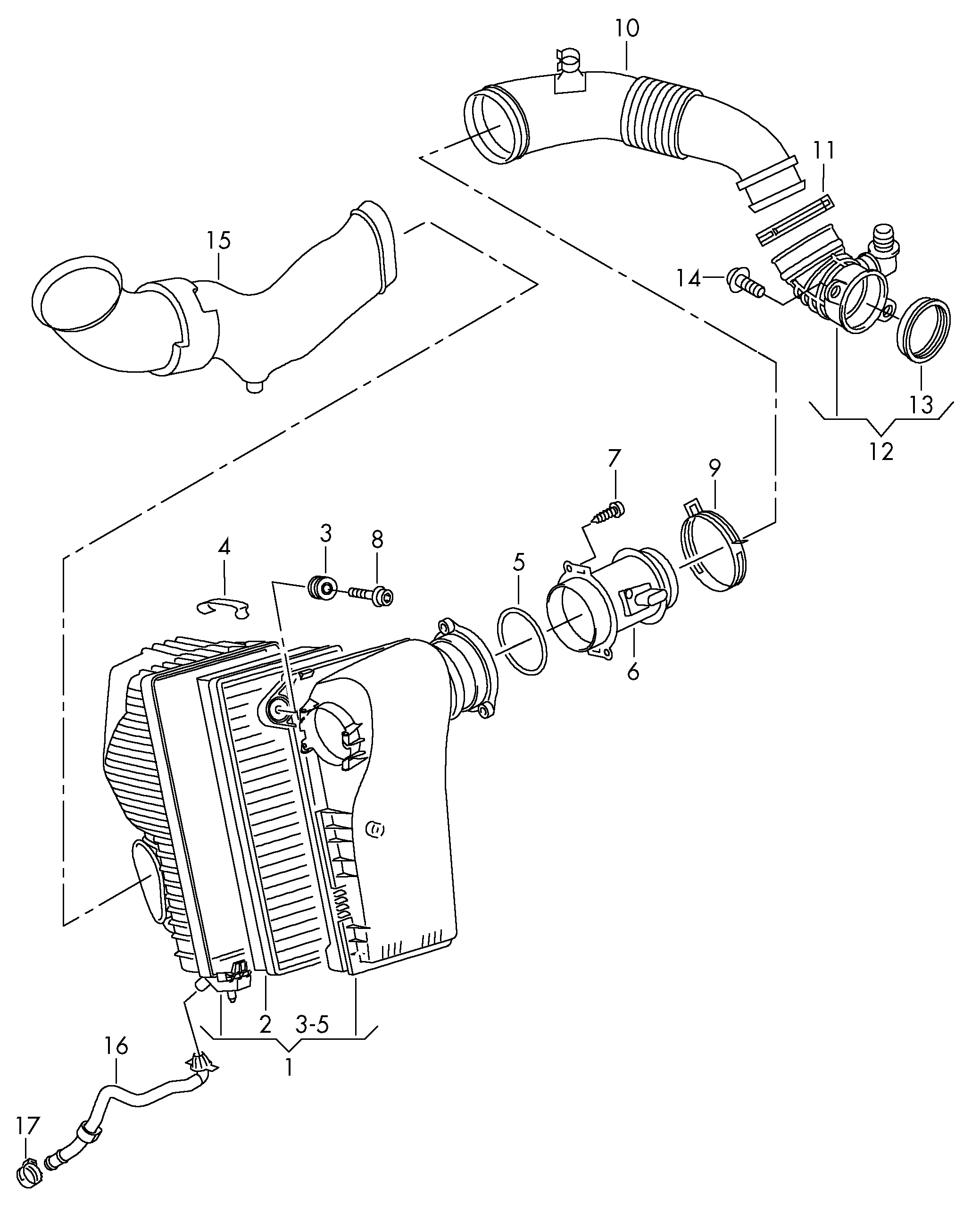 AUDI 7P0 129 620A - Gaisa filtrs adetalas.lv