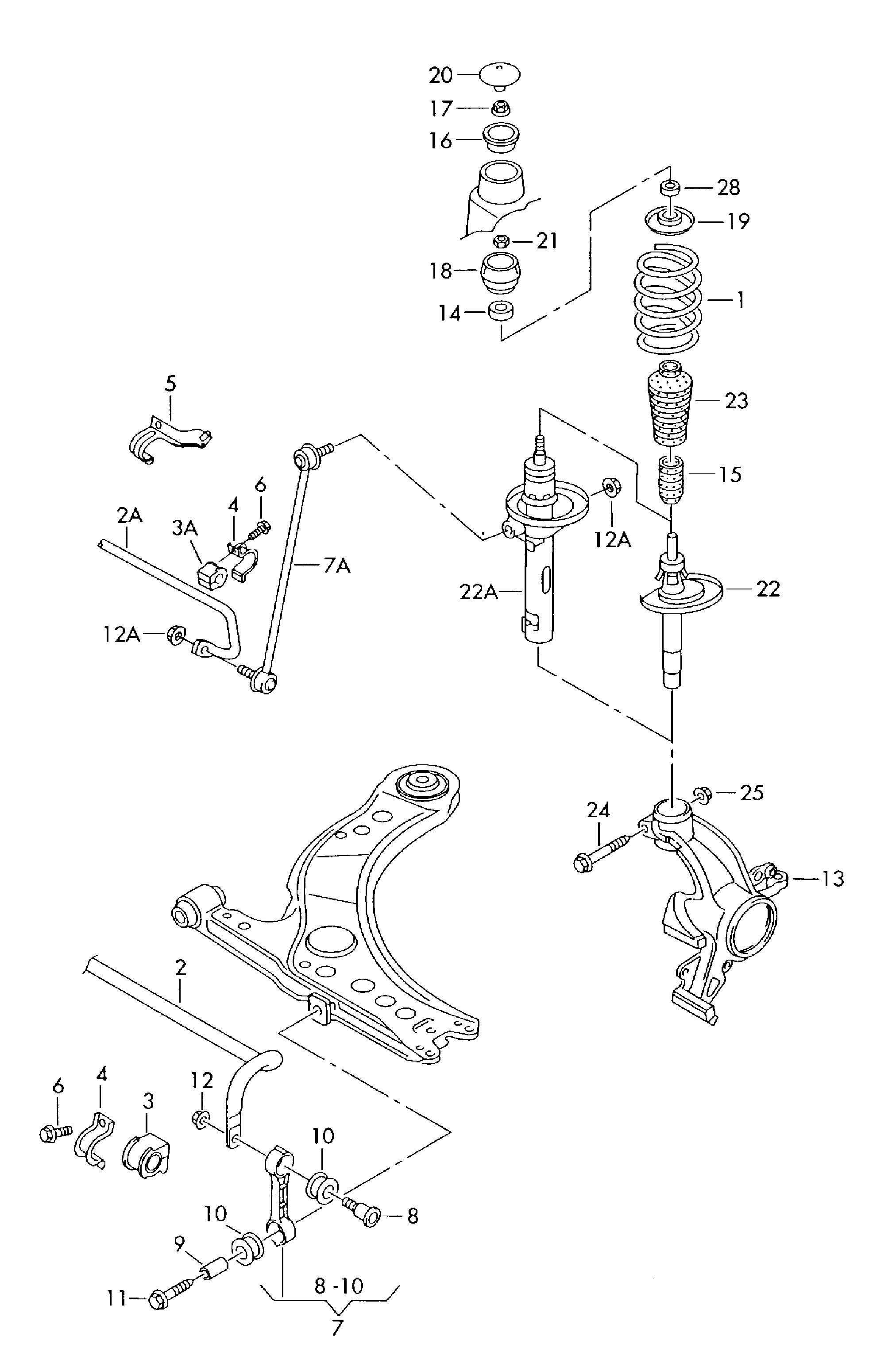 VAG N  10101603 - Skrūve, Izplūdes sistēma adetalas.lv