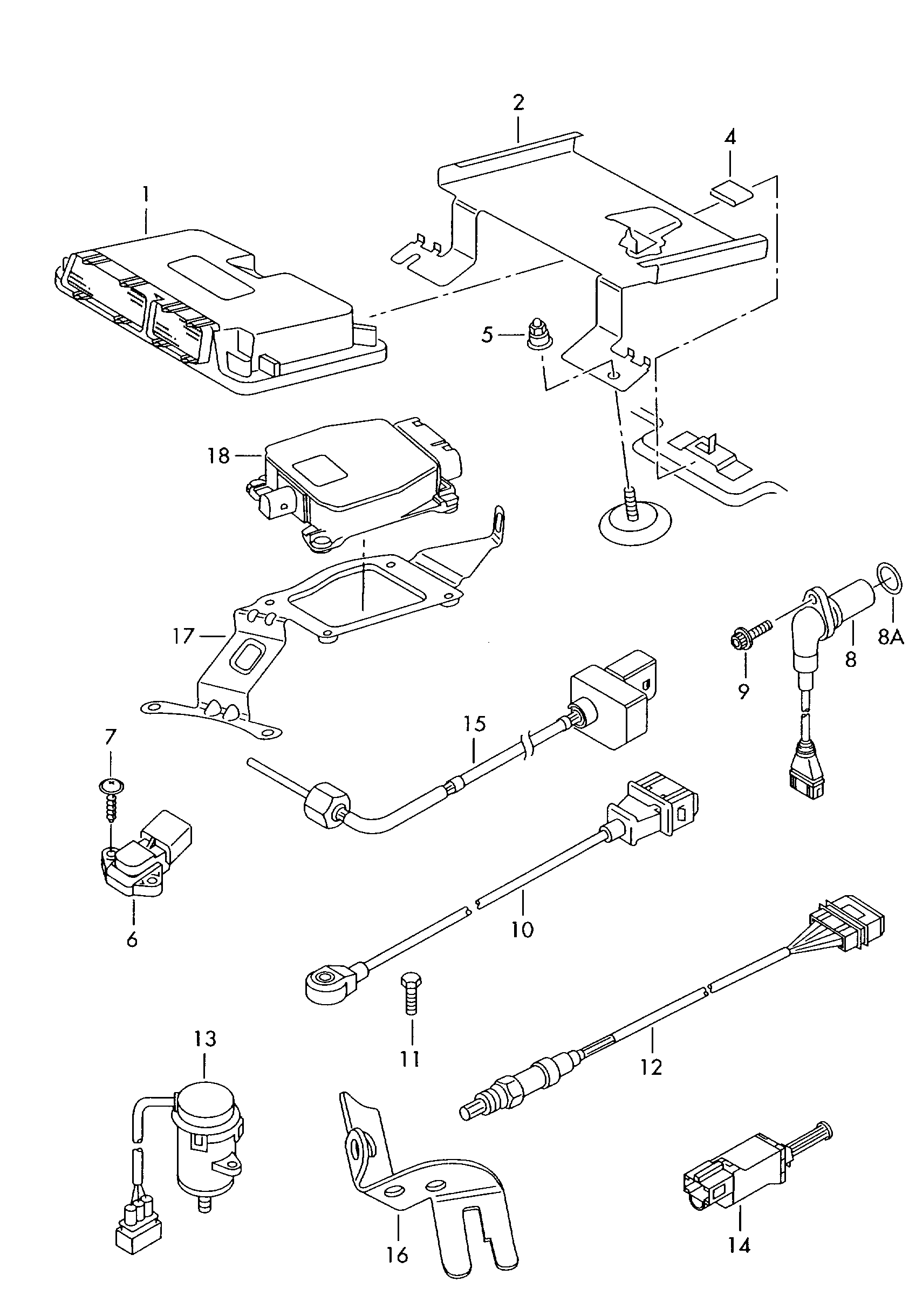 AUDI 06A 906 262 AN - Lambda zonde adetalas.lv