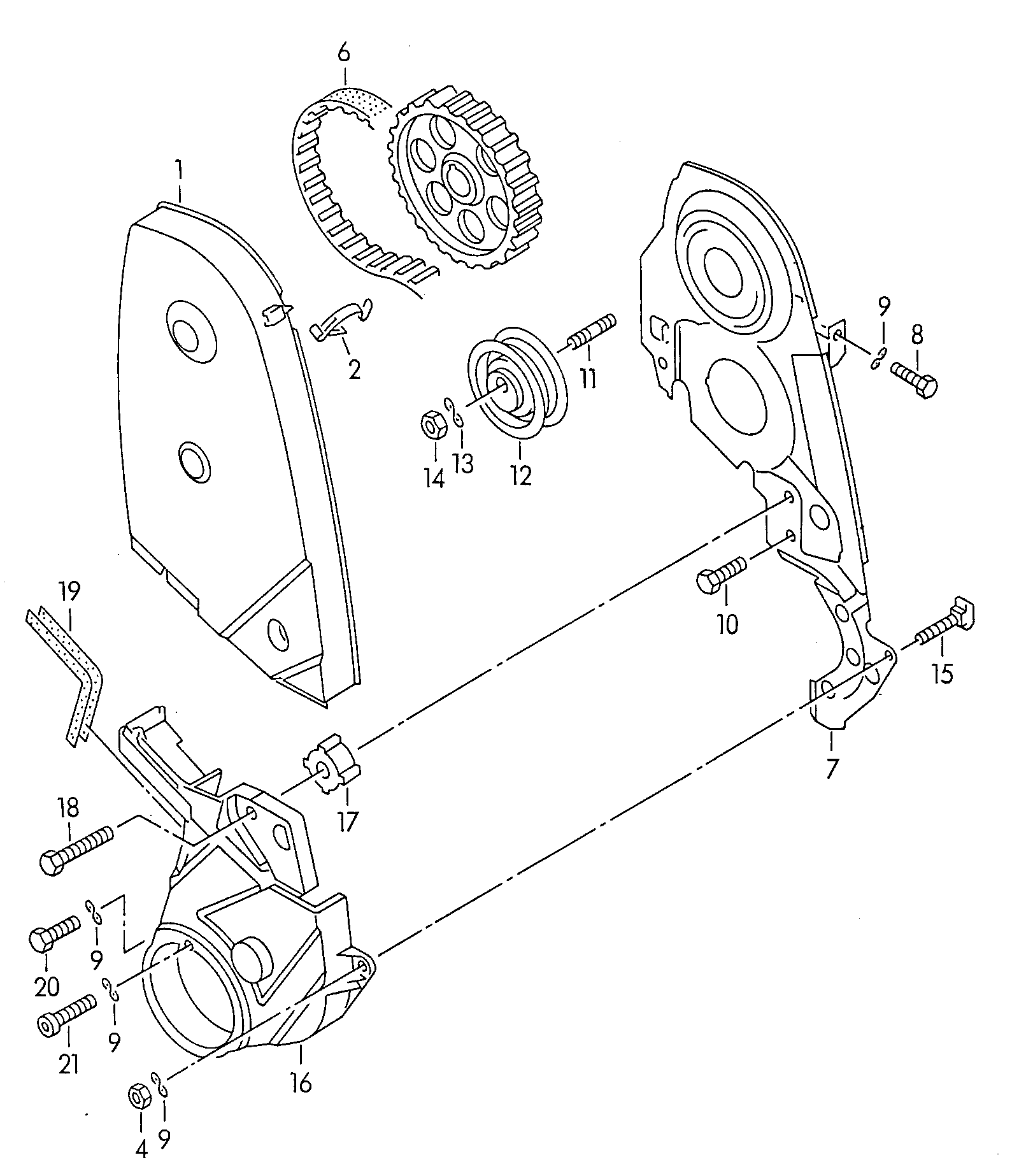 VAG 037109119C - Zobsiksna adetalas.lv