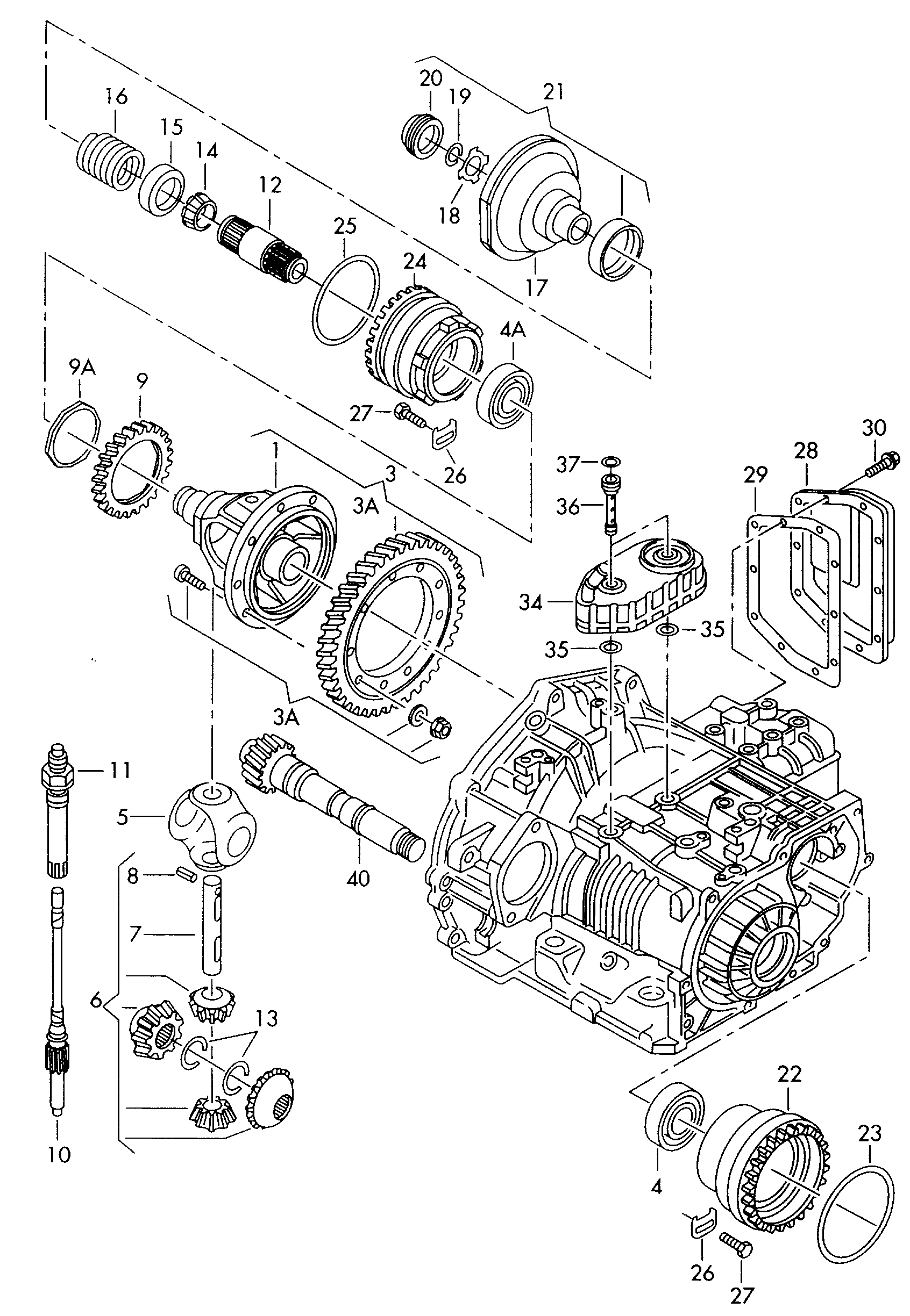 VW 096 409 061 E - Eļļas radiators, Automātiskā pārnesumkārba adetalas.lv