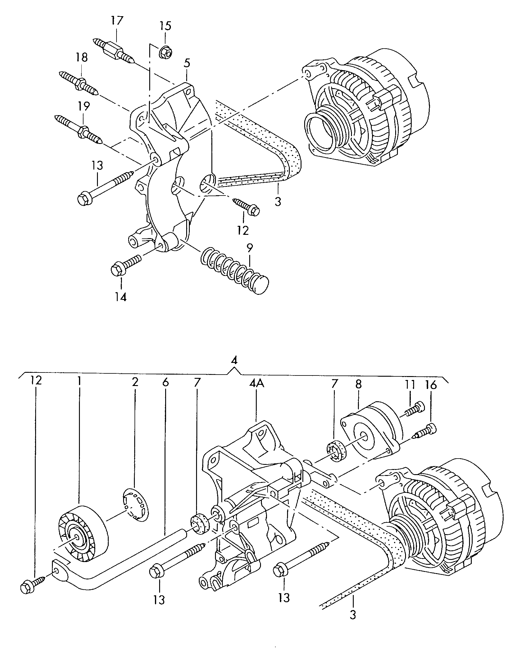 AUDI 037 903 137 E - Ķīļrievu siksna adetalas.lv