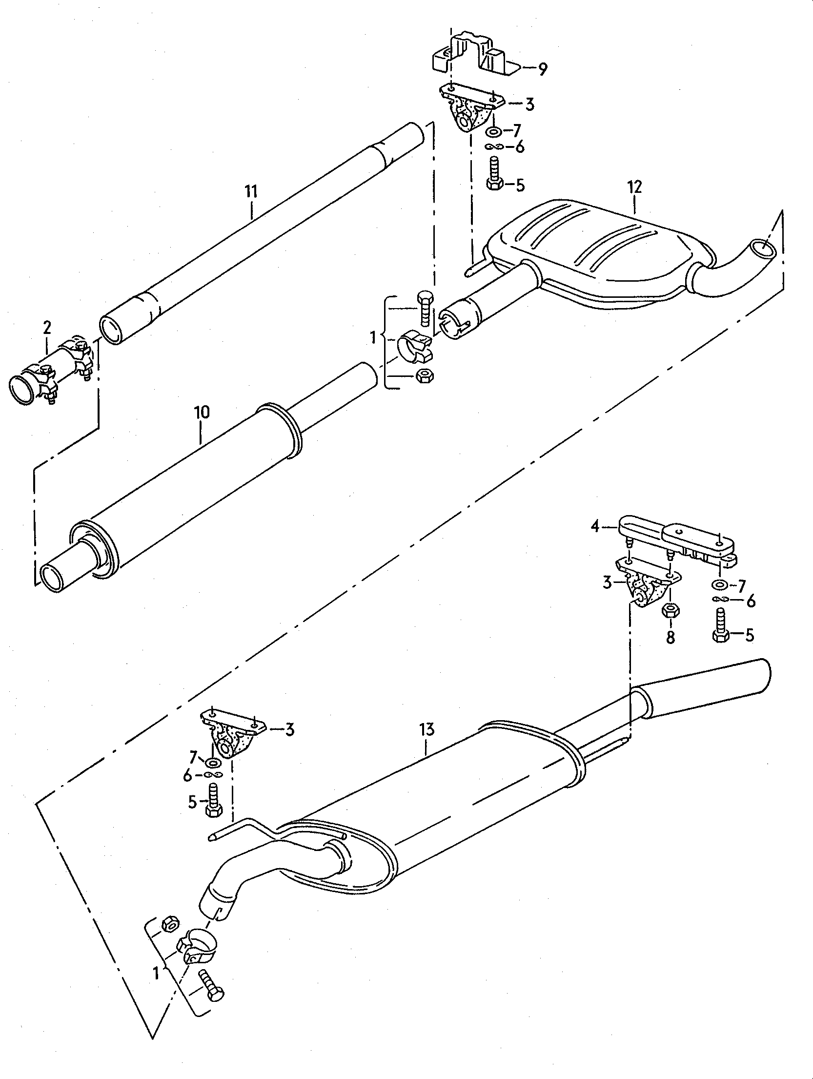 Skoda 191.253.141 F - Savienojošie elementi, Izplūdes gāzu sistēma adetalas.lv