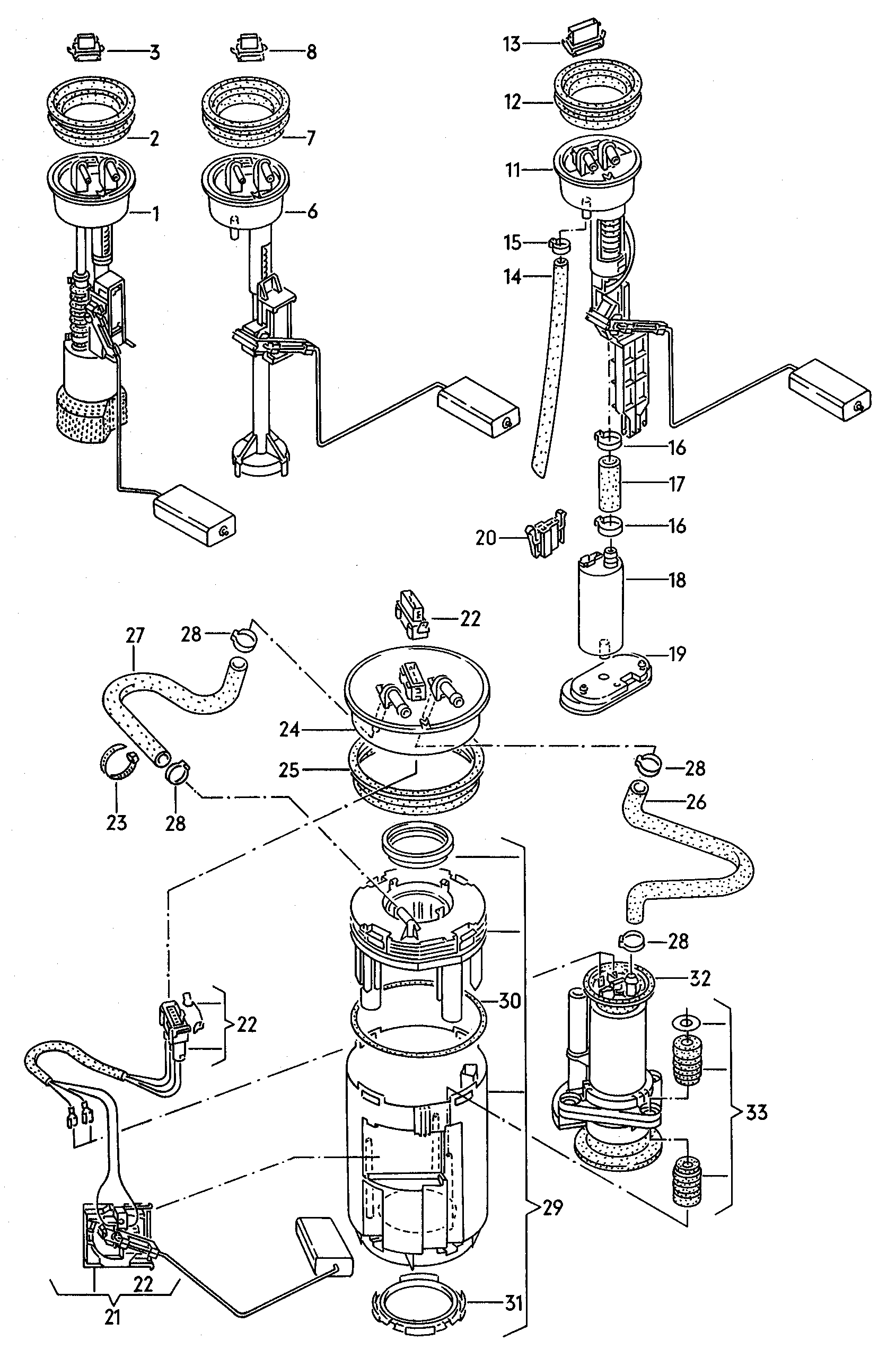 AUDI 357 906 098 - Degvielas sūknis adetalas.lv