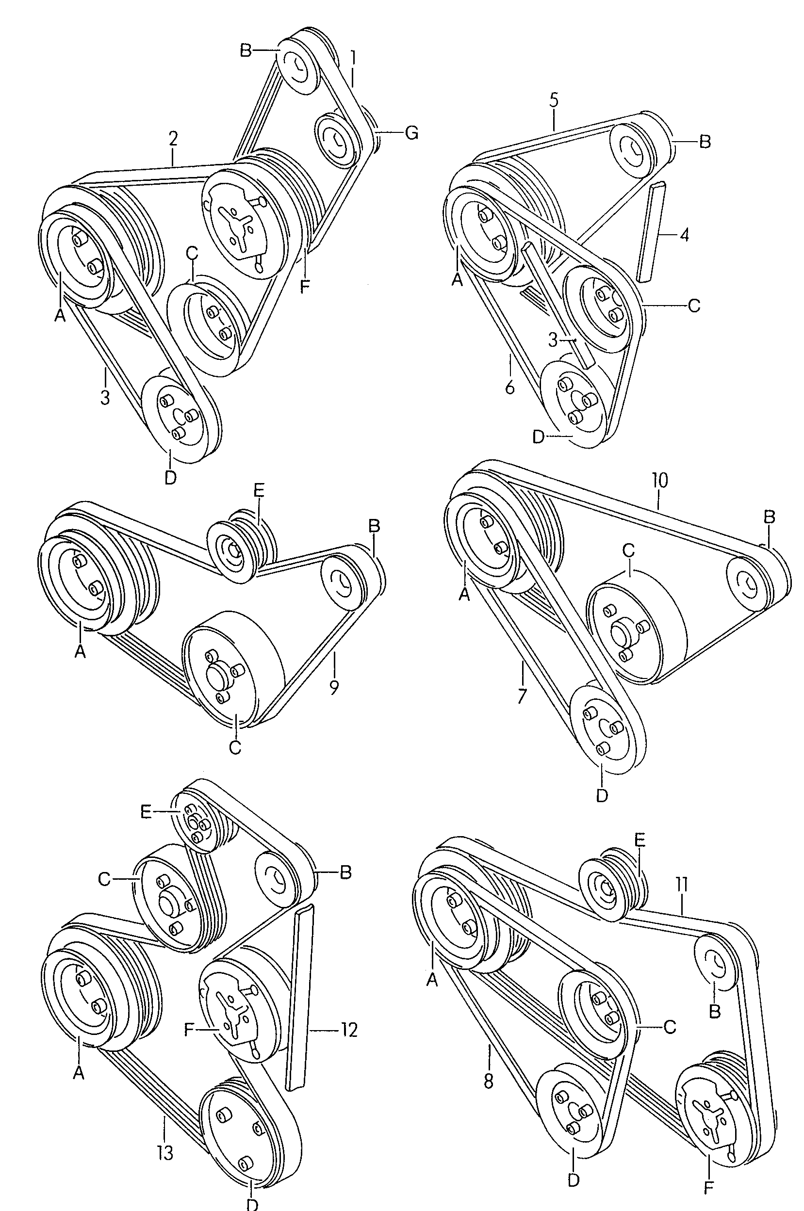 AUDI 027 903 137 - Ķīļsiksna adetalas.lv