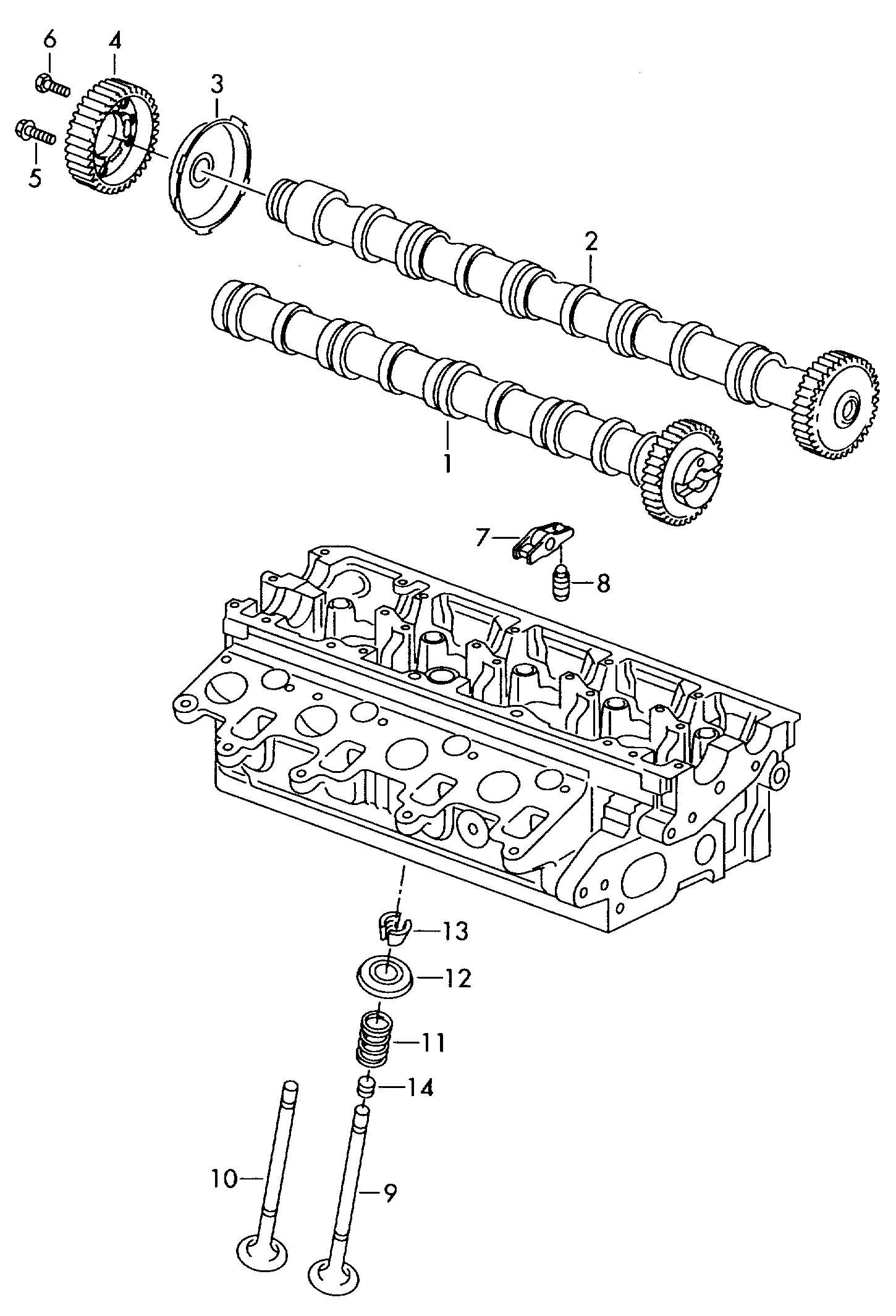 Seat 03L 109 601 - Ieplūdes vārsts adetalas.lv