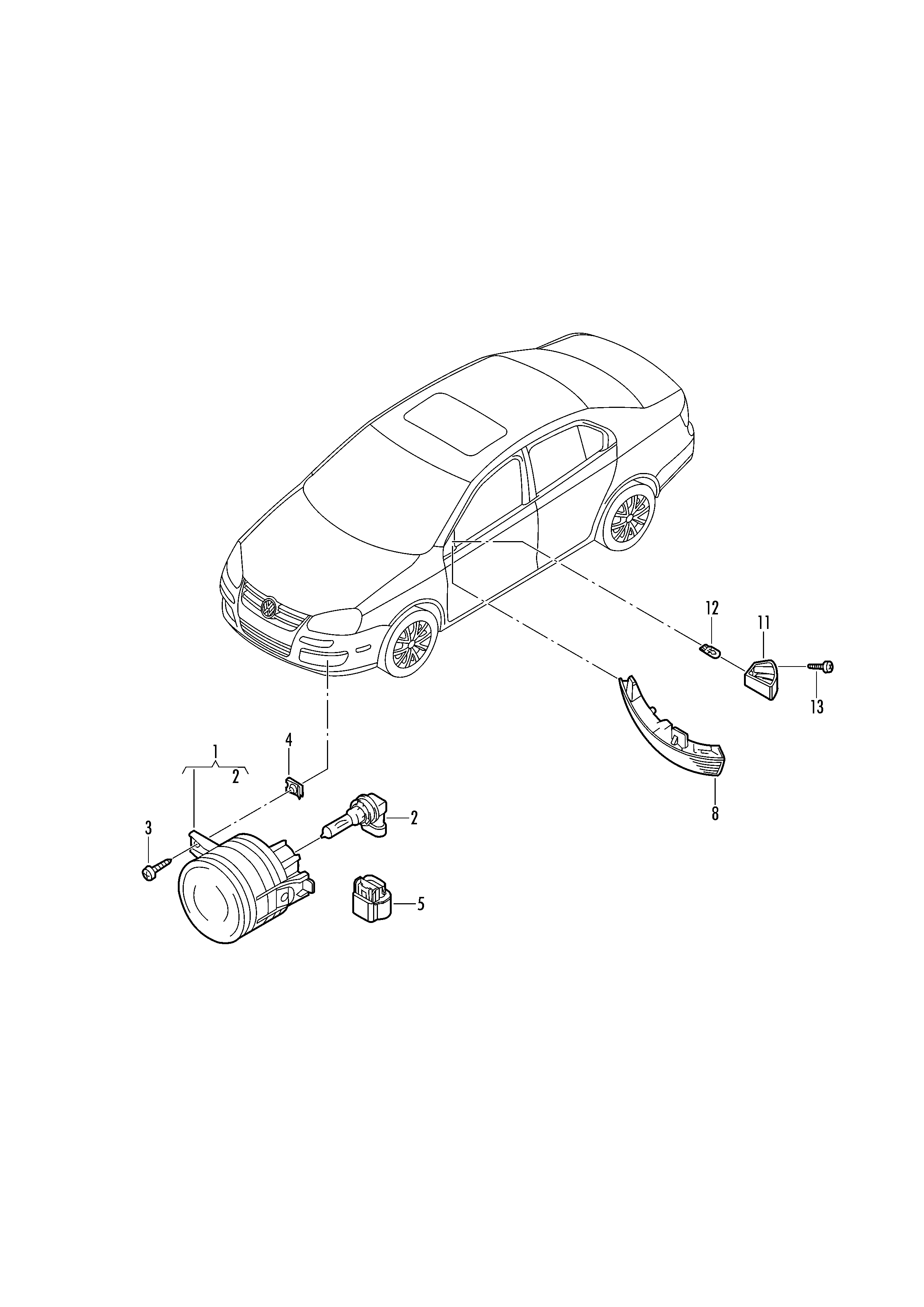 Skoda N 101 300 01 - Kvēlspuldze, Miglas lukturis adetalas.lv