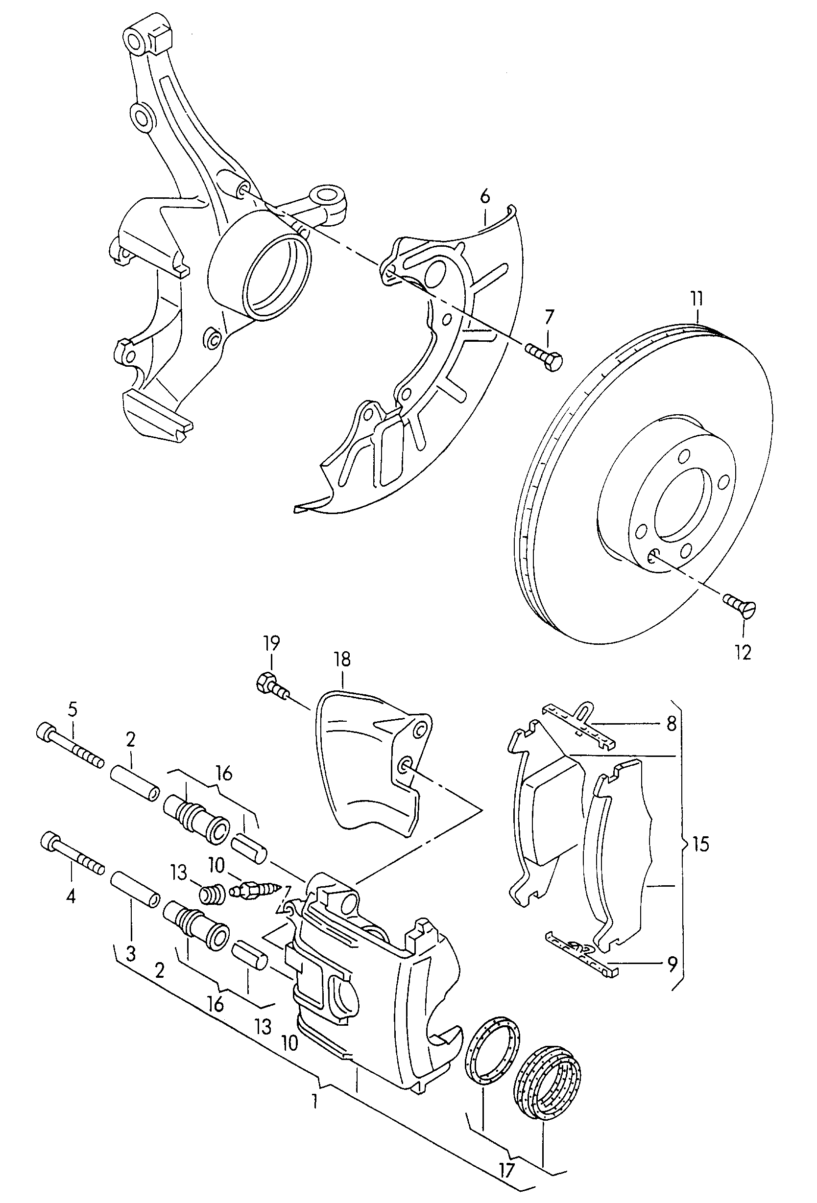 VW/SEAT 6N0615301C - Brake disc (vented) adetalas.lv