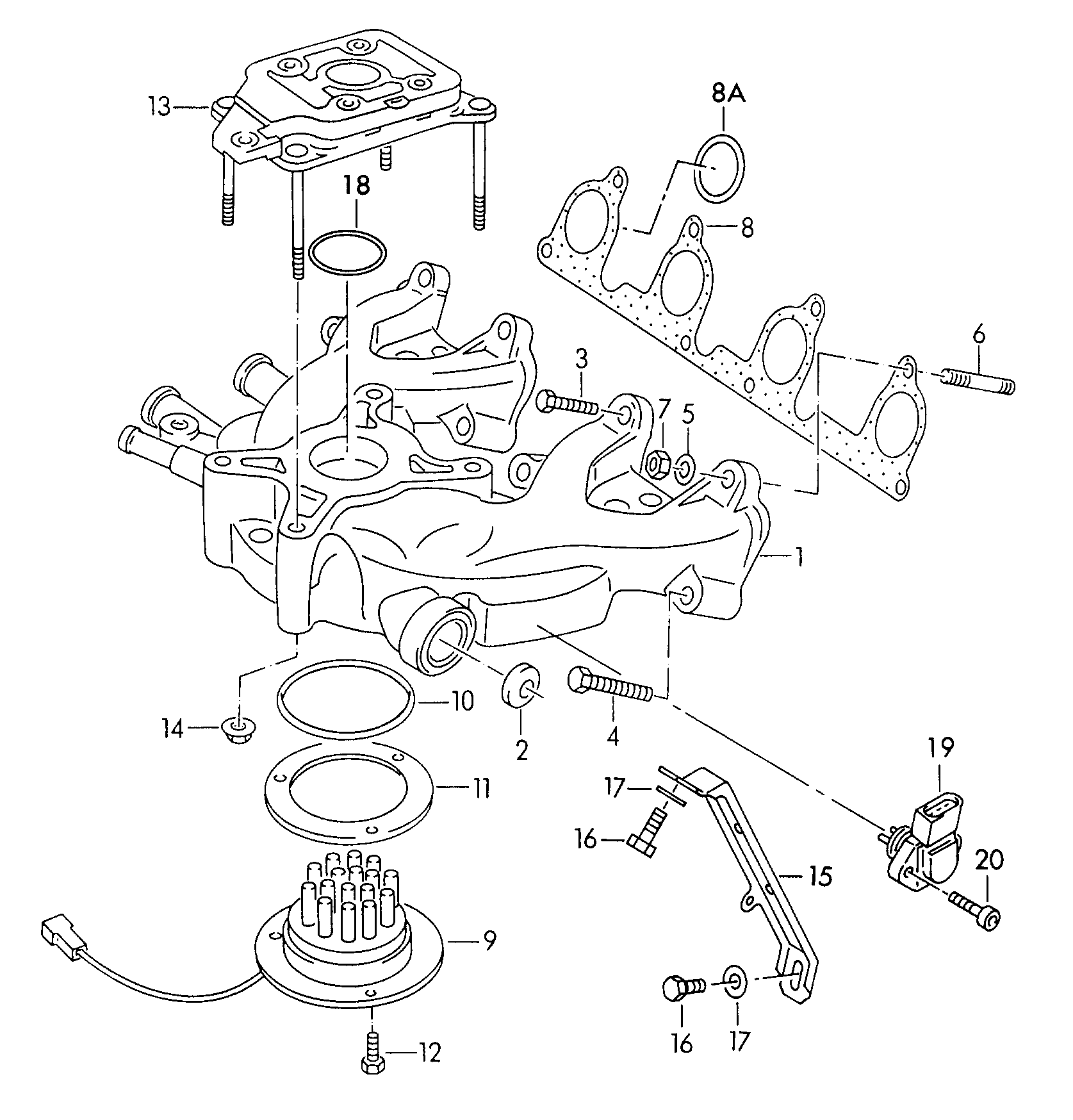 AUDI N 011 525 20 - Zobsiksnas komplekts adetalas.lv