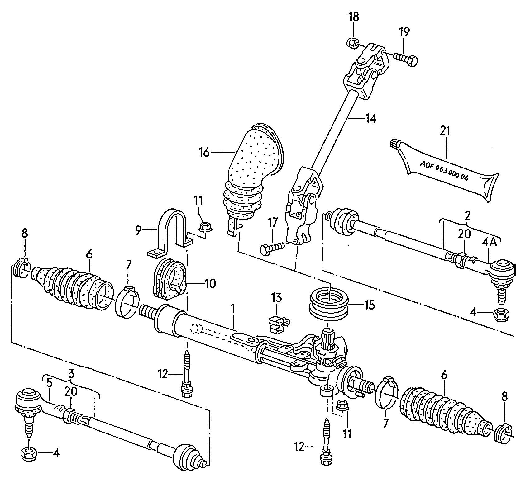 Skoda 191422061MX - Stūres mehānisms adetalas.lv