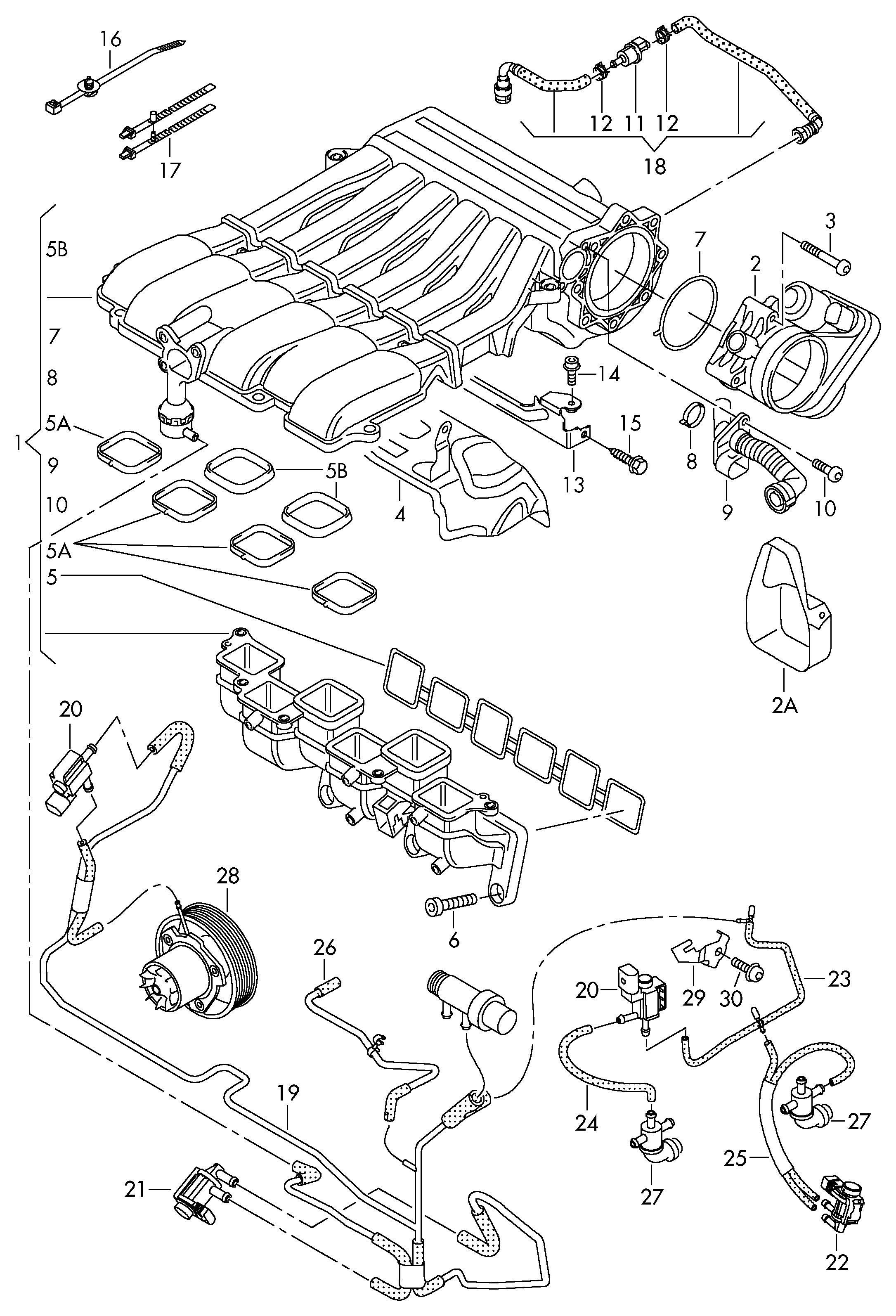 VW 1K0906283 - Pūtes spiediena regulēšanas vārsts adetalas.lv