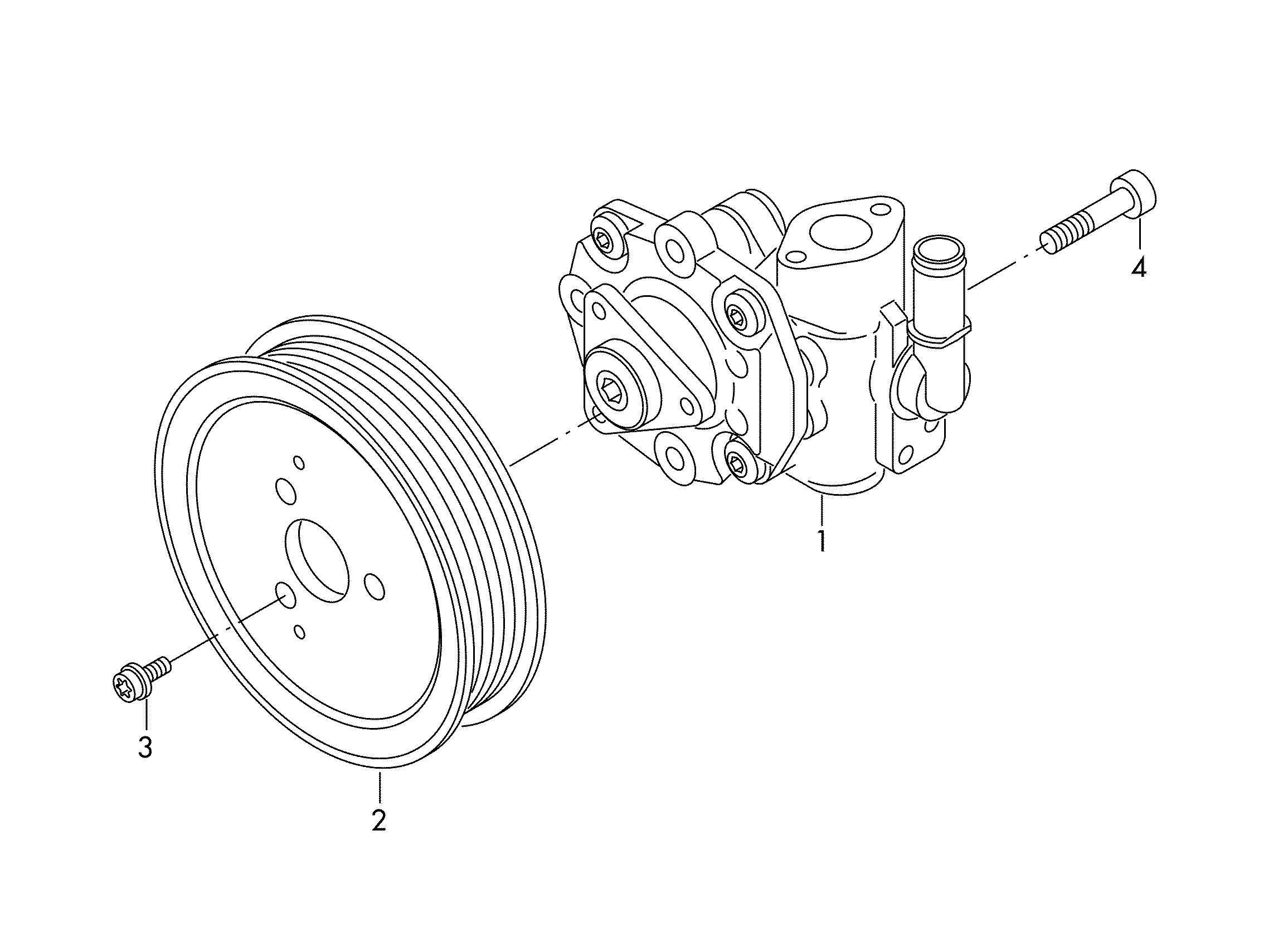 VAG 7P6422154B - Hidrosūknis, Stūres iekārta adetalas.lv