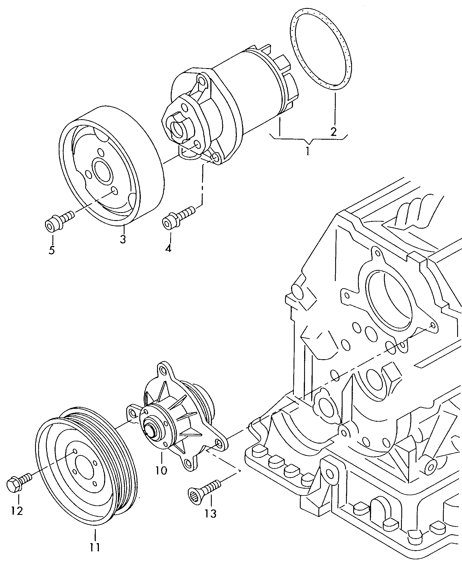 VAG 066 121 011D - Ūdenssūknis adetalas.lv