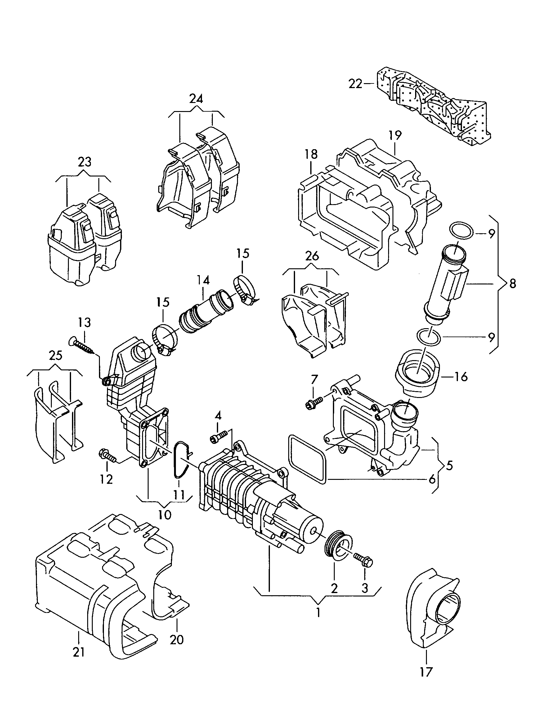 Seat 03C145601E - Kompresors, Turbopūte adetalas.lv