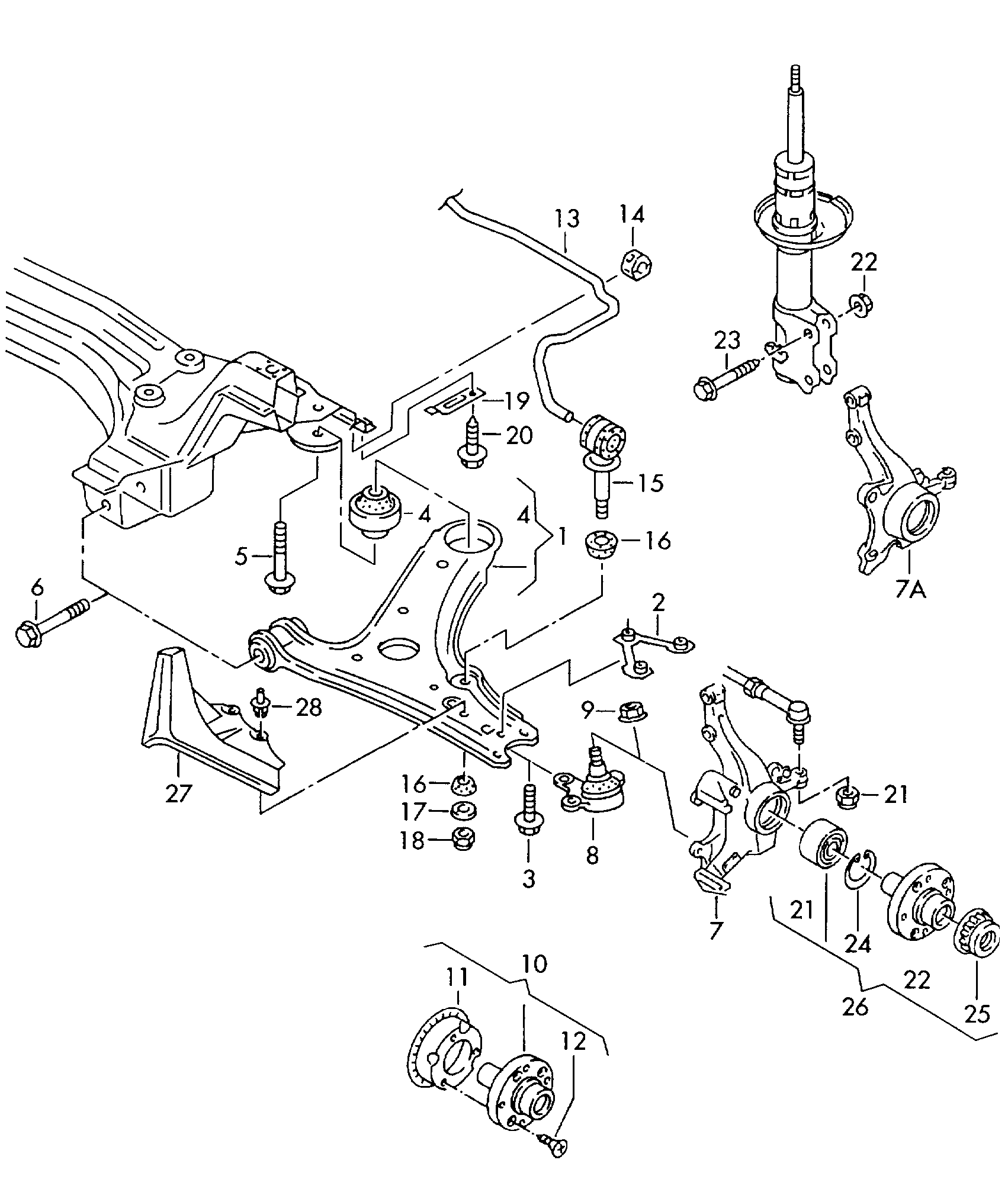 AUDI 6N0 407 613 - Riteņa rumba adetalas.lv