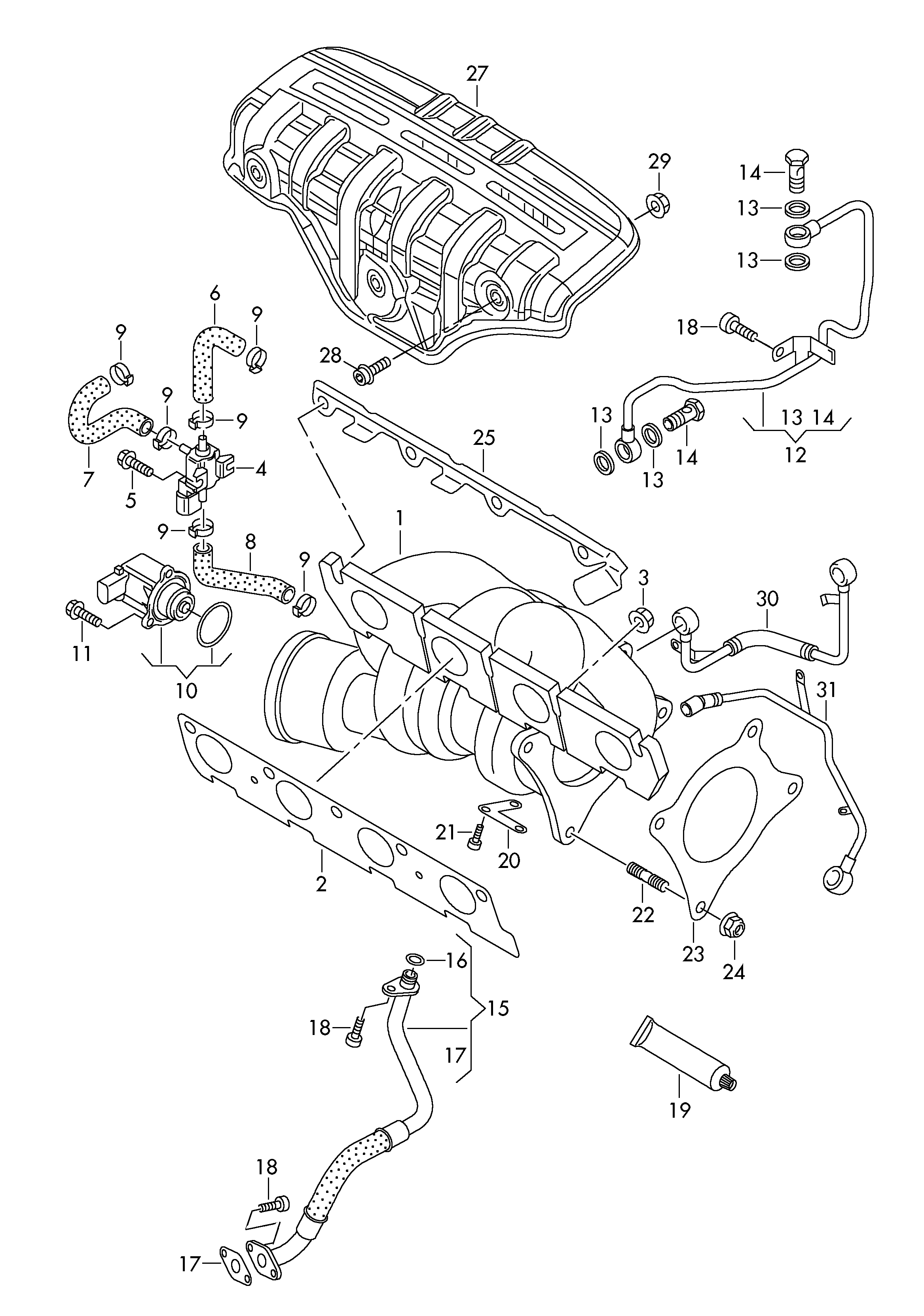 VAG 03C145702P - Kompresors, Turbopūte adetalas.lv