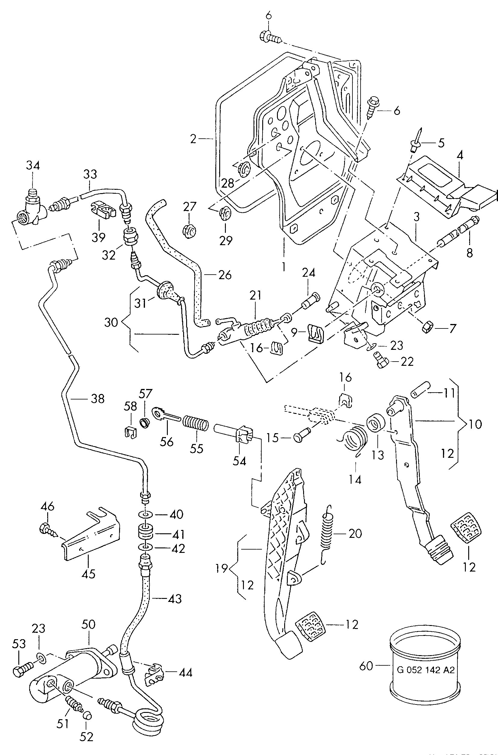 VAG N   010 244 16 - Skrūve adetalas.lv