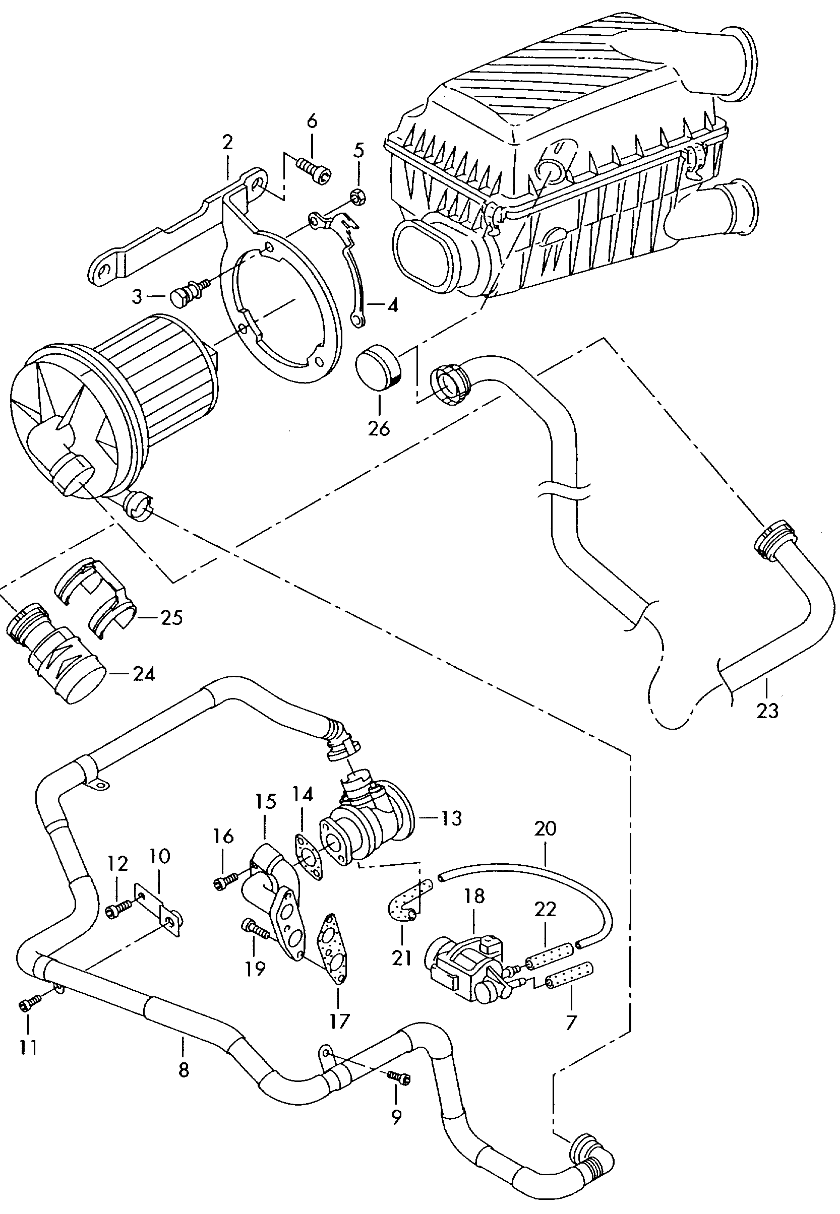 AUDI 06A 959 253 B - Sekundārā gaisa sūknis adetalas.lv