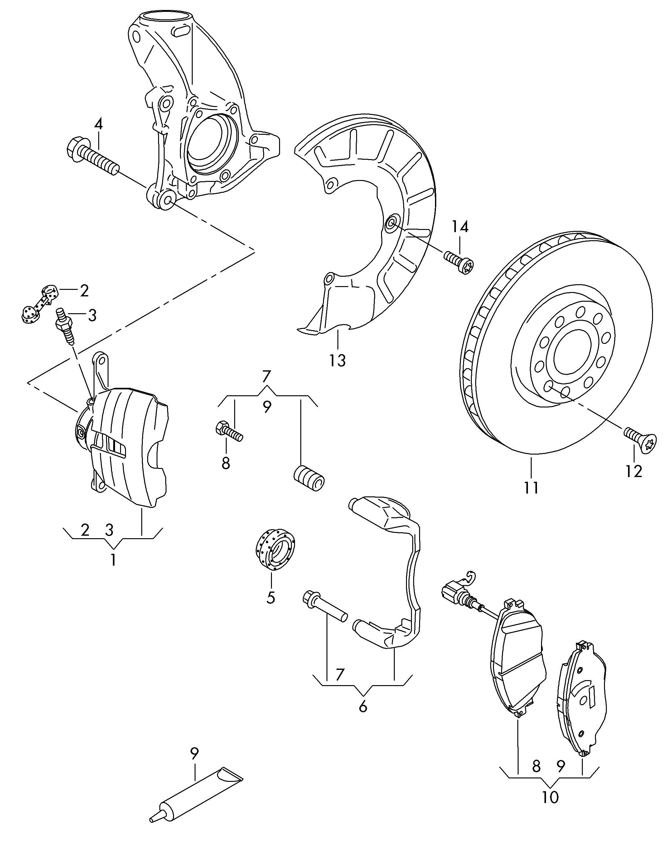 Skoda 1K0615311F - Dubļu sargs, Bremžu disks adetalas.lv