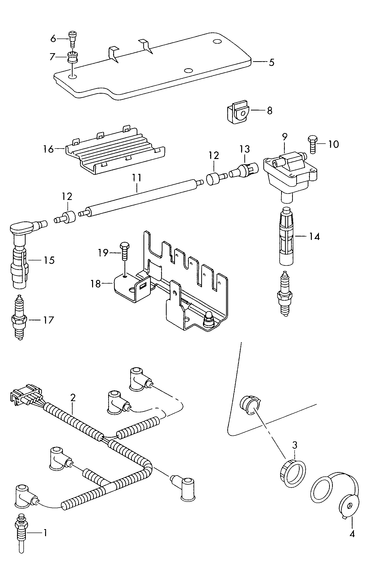 AUDI N   101 401 05 - Kvēlsvece adetalas.lv