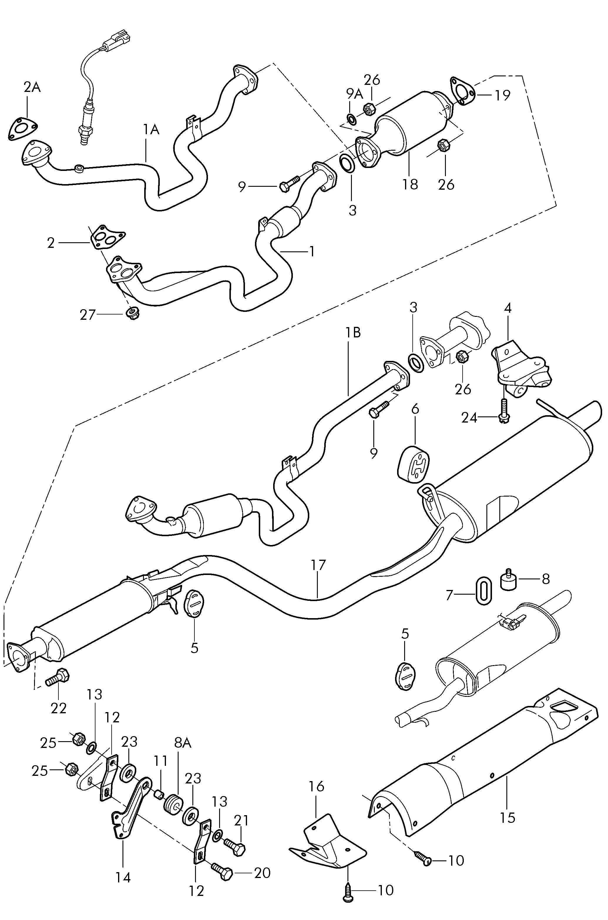 Seat N  0221494 - Uzgrieznis, Izplūdes kolektors adetalas.lv